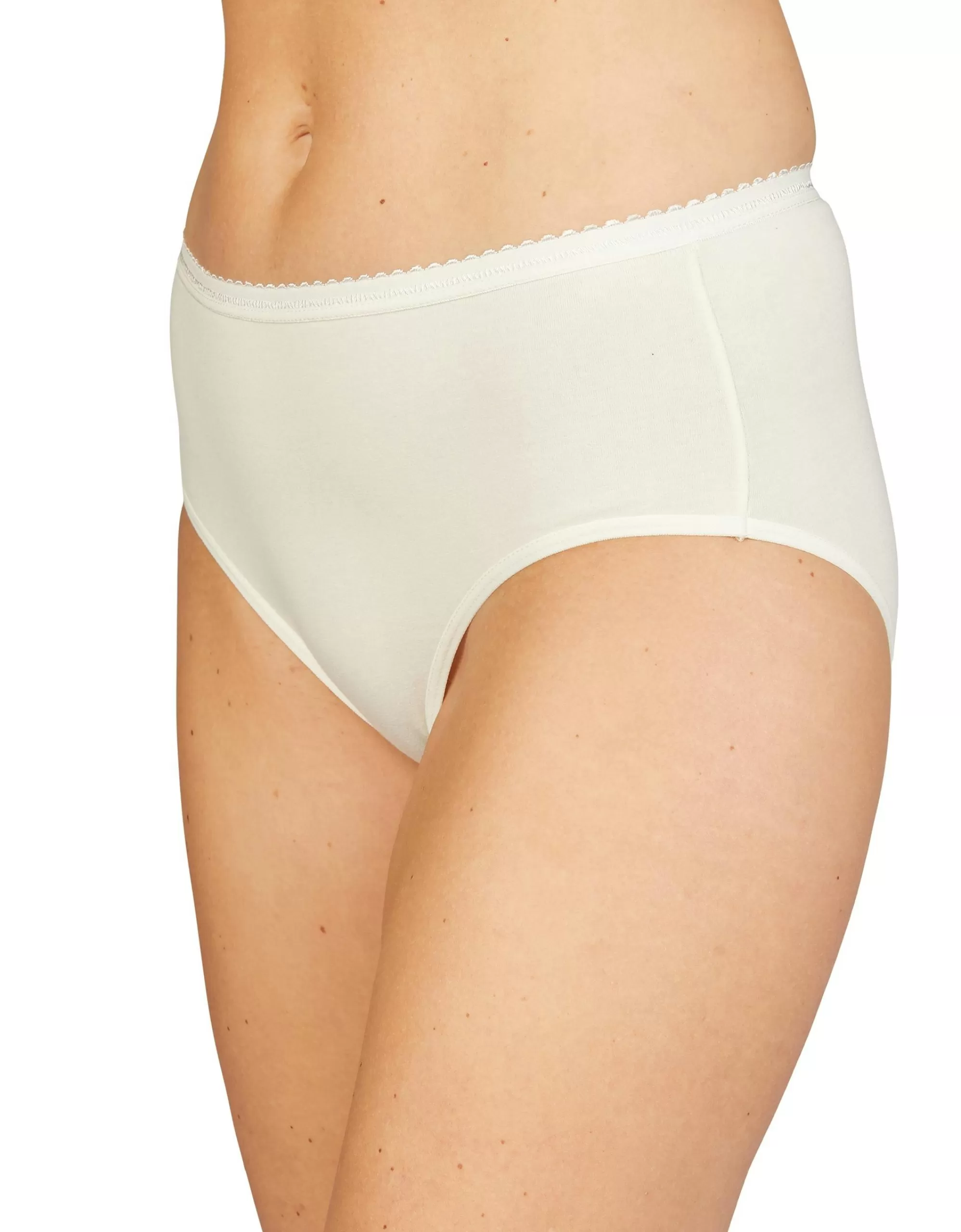 ADLER BODYWEAR 3Er-Pack Midi Slip Creme Clearance