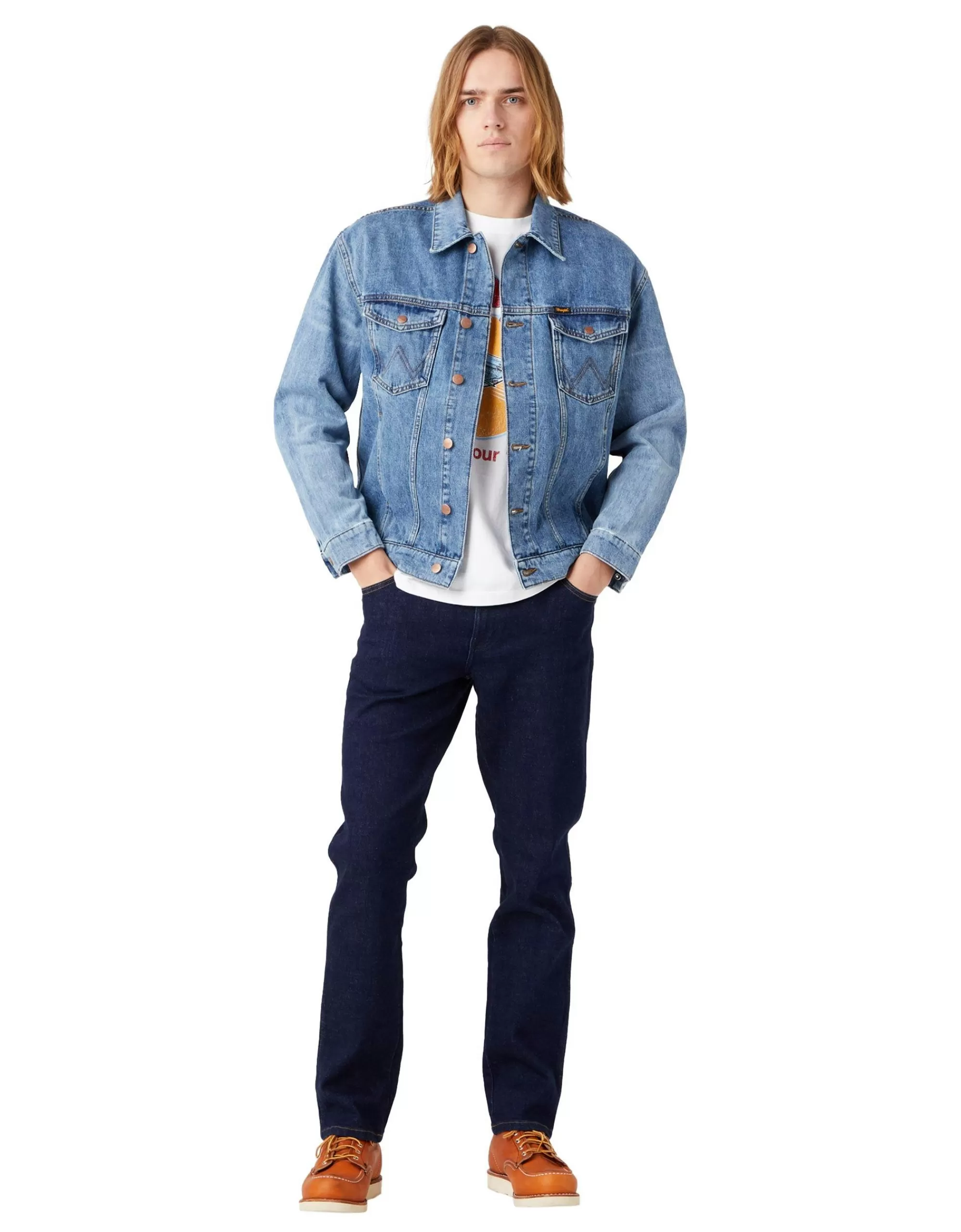 5-Pocket Jeans Texas Slim-Wrangler Authentic Store