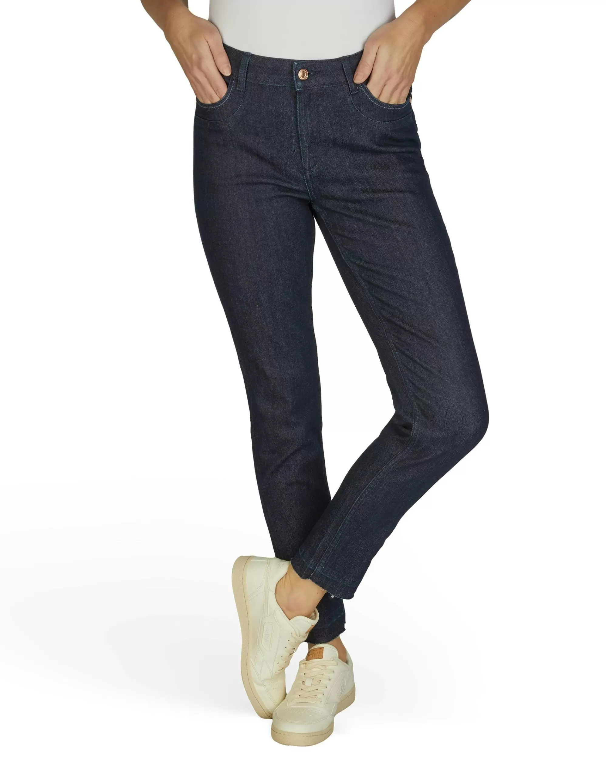 Choice Essentials 5-Pocket Jeanshose Denim Darkstone Cheap