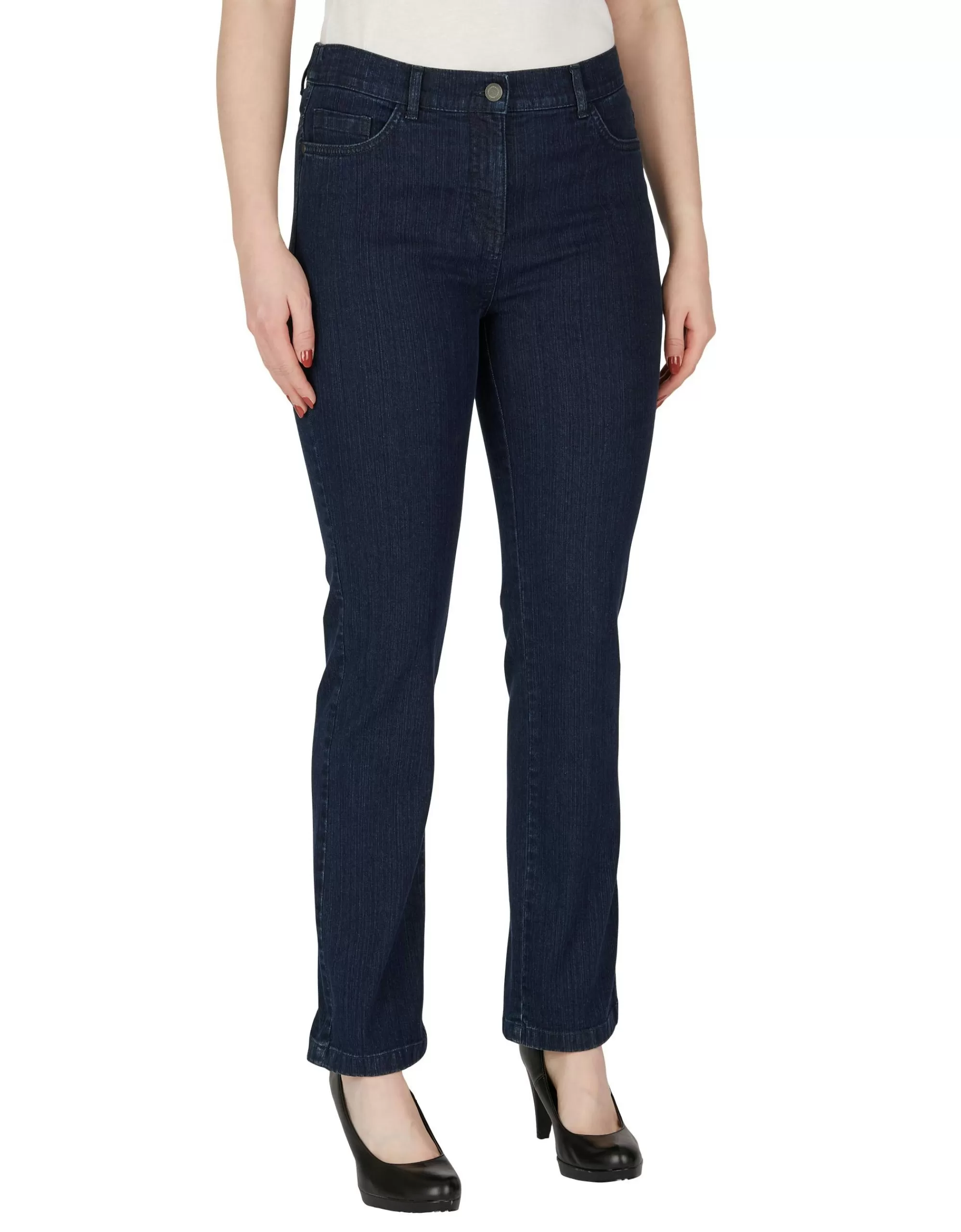 Bexleys woman 5-Pocket Jeanshose In Passform Cia Denim Blau Online