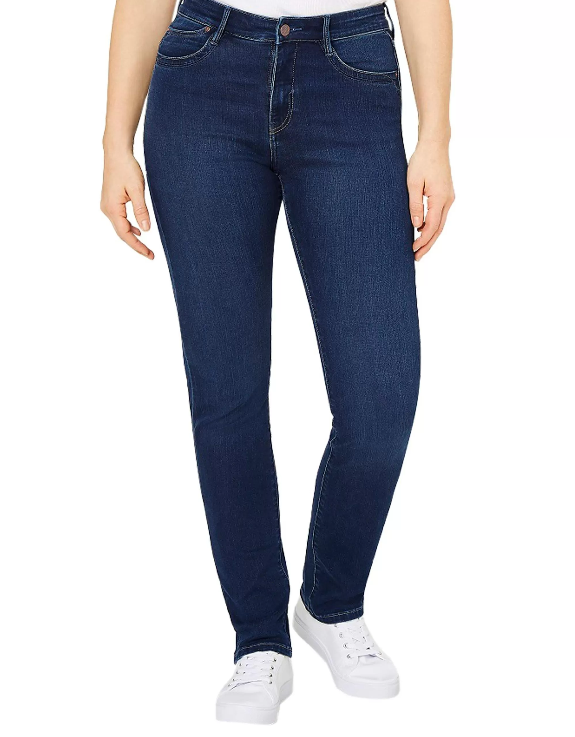 Paddock´s 5-Pocket-Jeans "Lucy" Dunkelblau Outlet