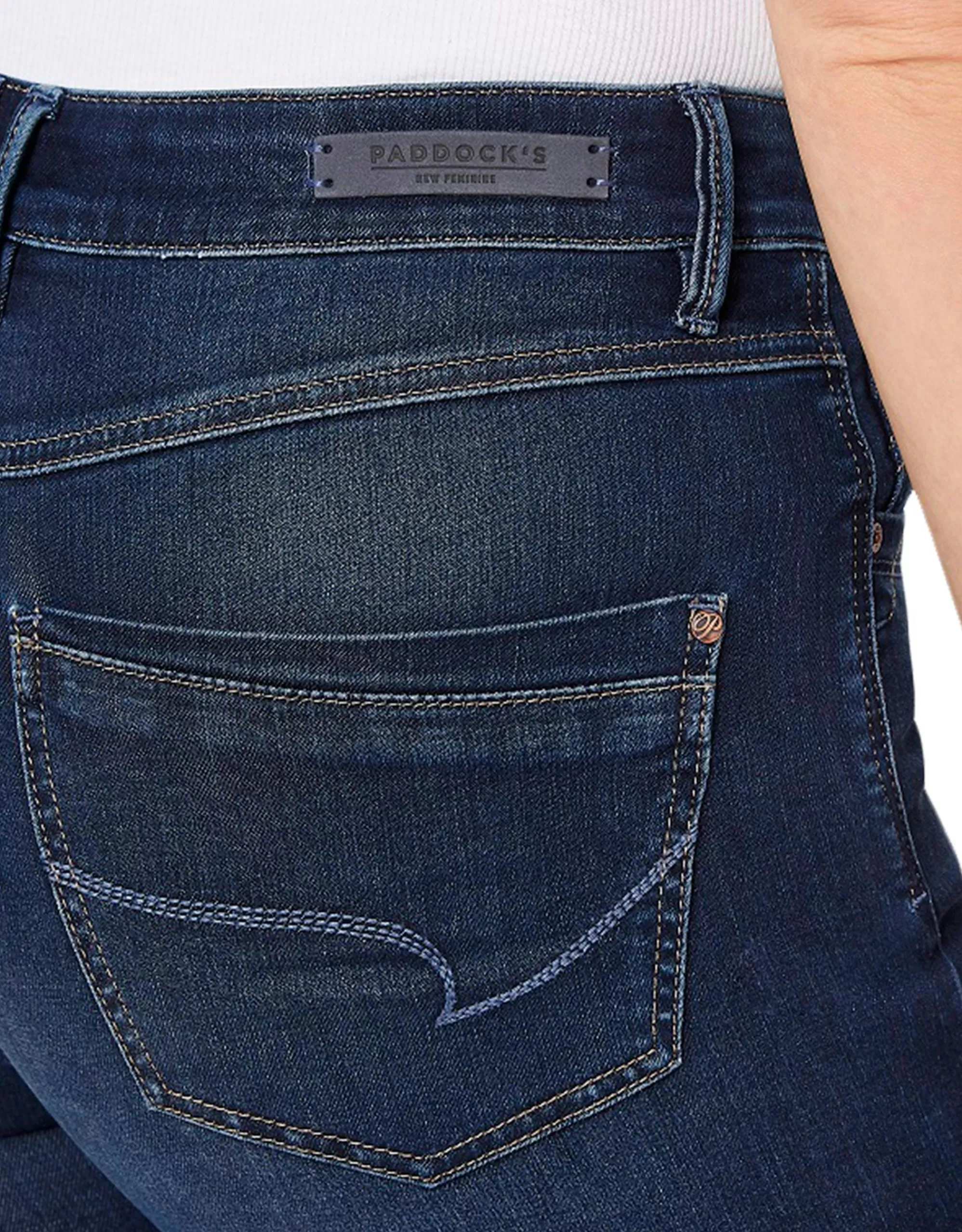 Paddock´s 5-Pocket-Jeans "Lucy" Dunkelblau Outlet