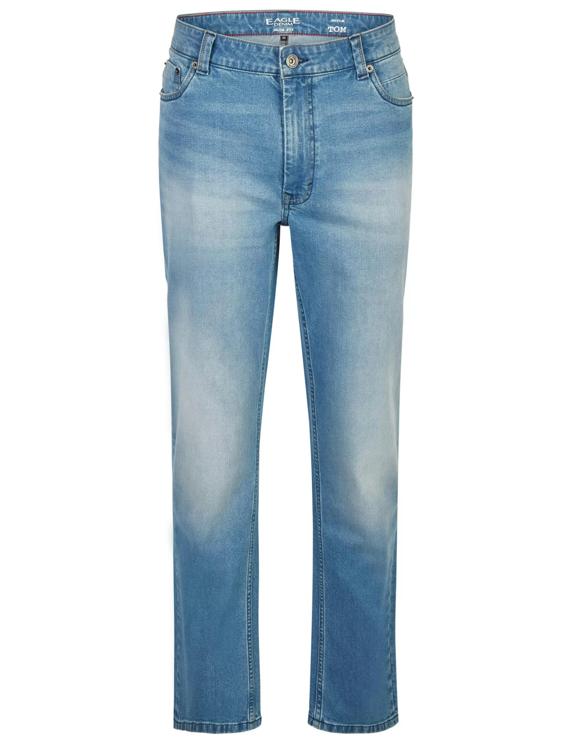 5-Pocket-Jeans Mit Waschung-Eagle Denim Outlet