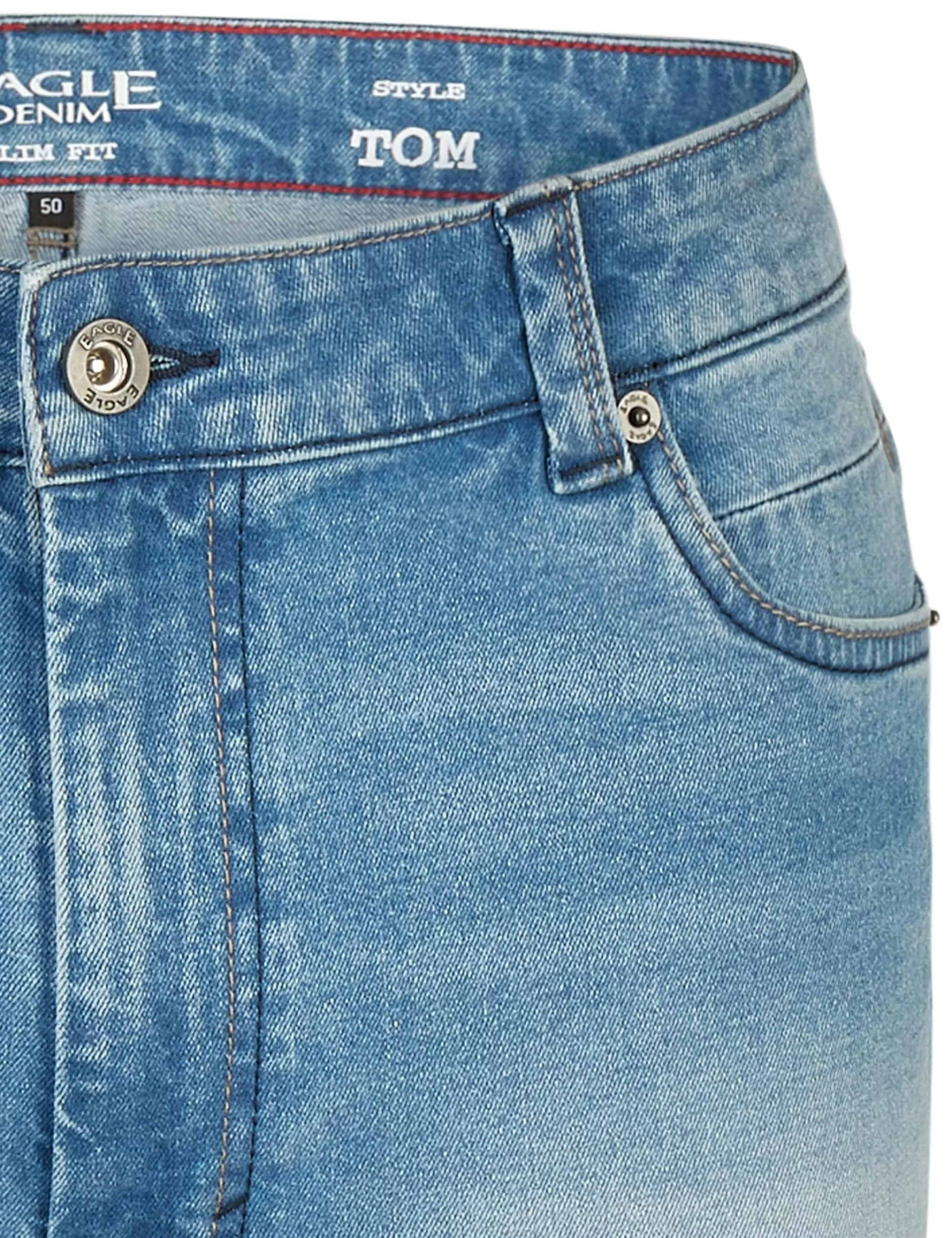 5-Pocket-Jeans Mit Waschung-Eagle Denim Outlet