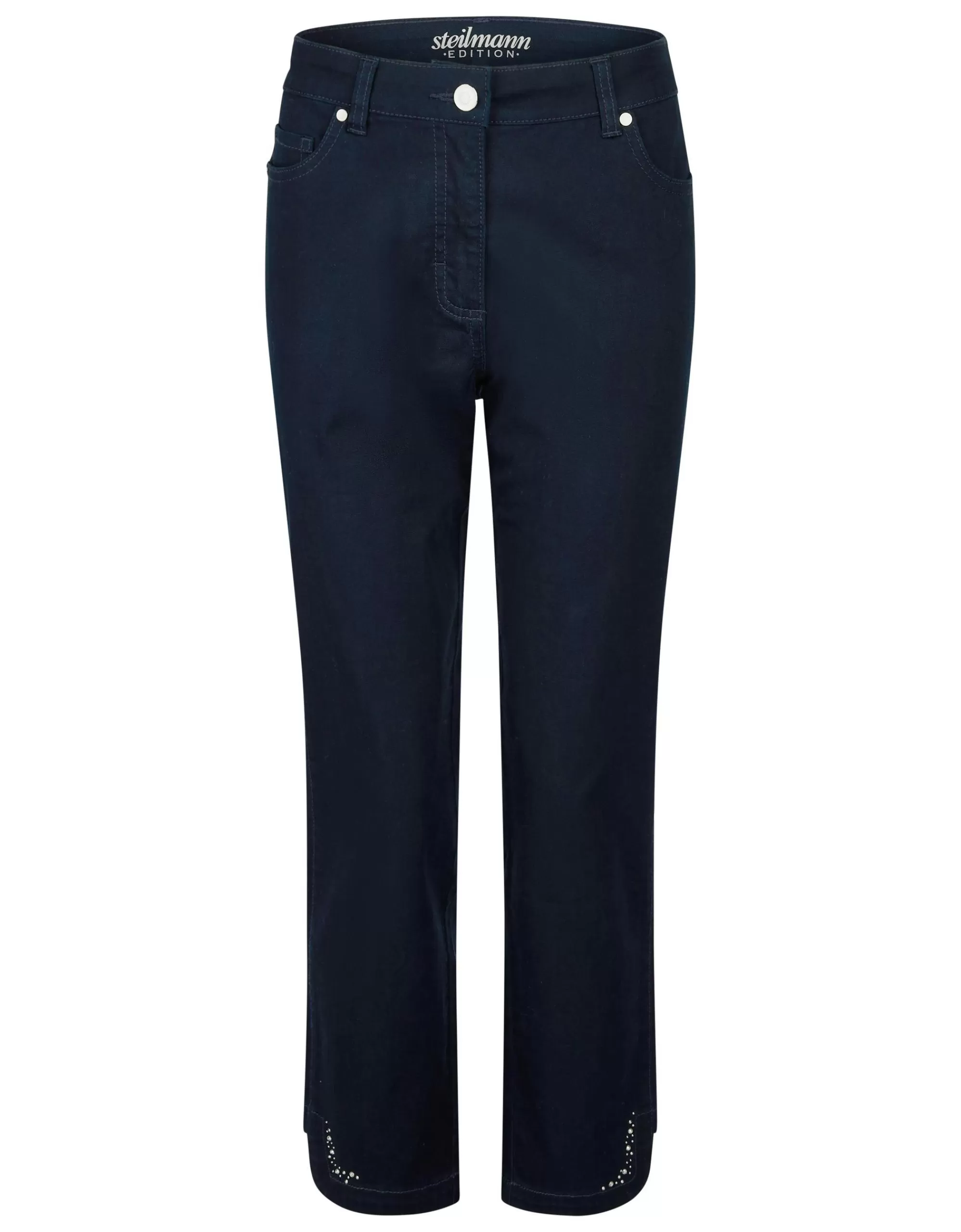 Steilmann Edition 7/8 Denim Sommer-Hose Marine Online