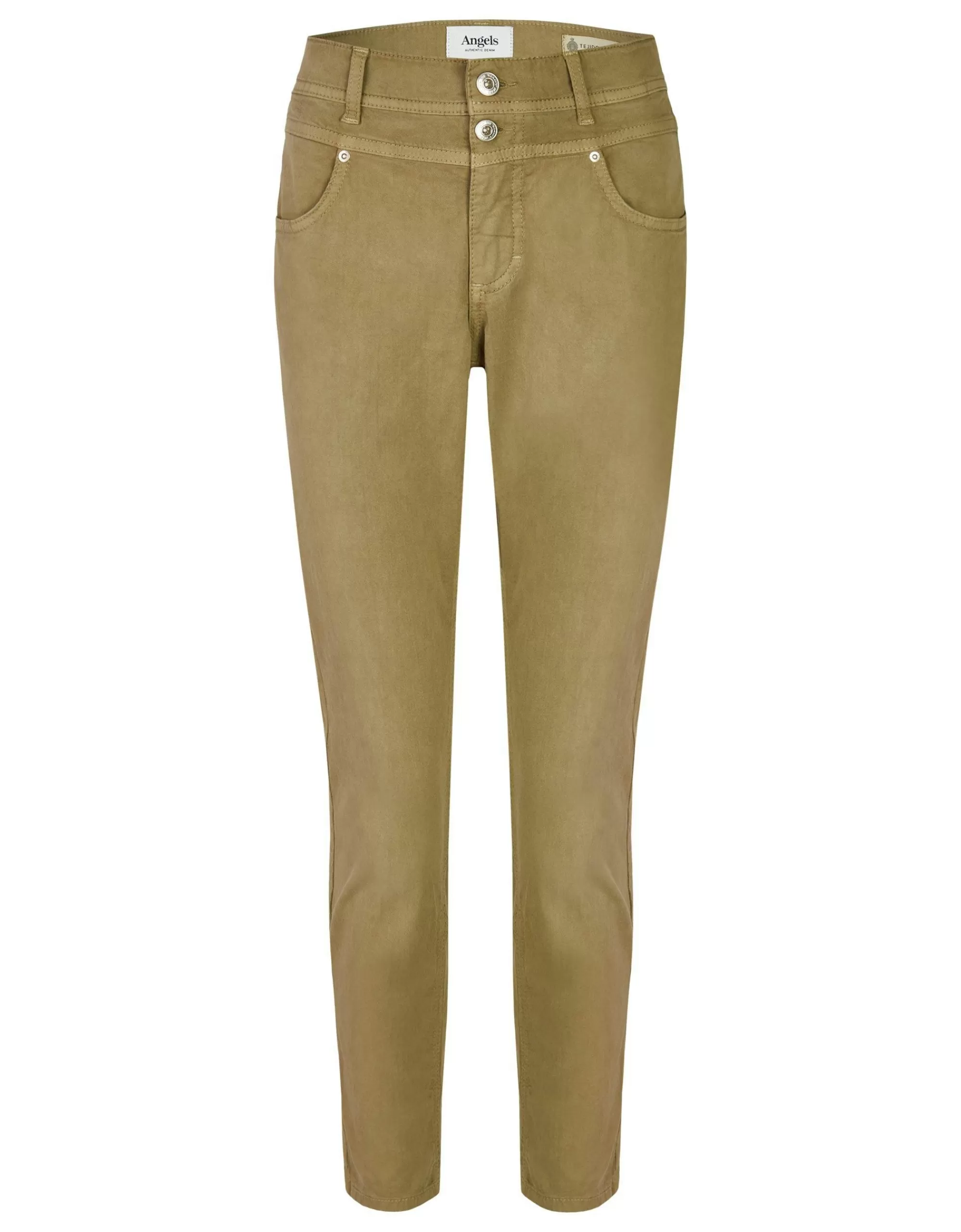 Angels 7/8-Jeans ´Ornella Button´ Khaki Best