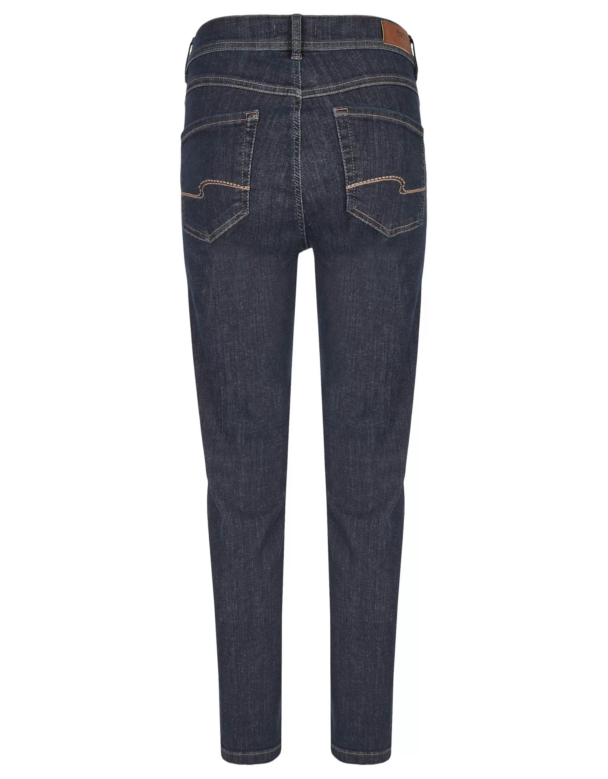 Angels Ankle-Jeans ‚Ornella‘ Mit Modischem Crinkle-Effekt Dark Indigo Sale