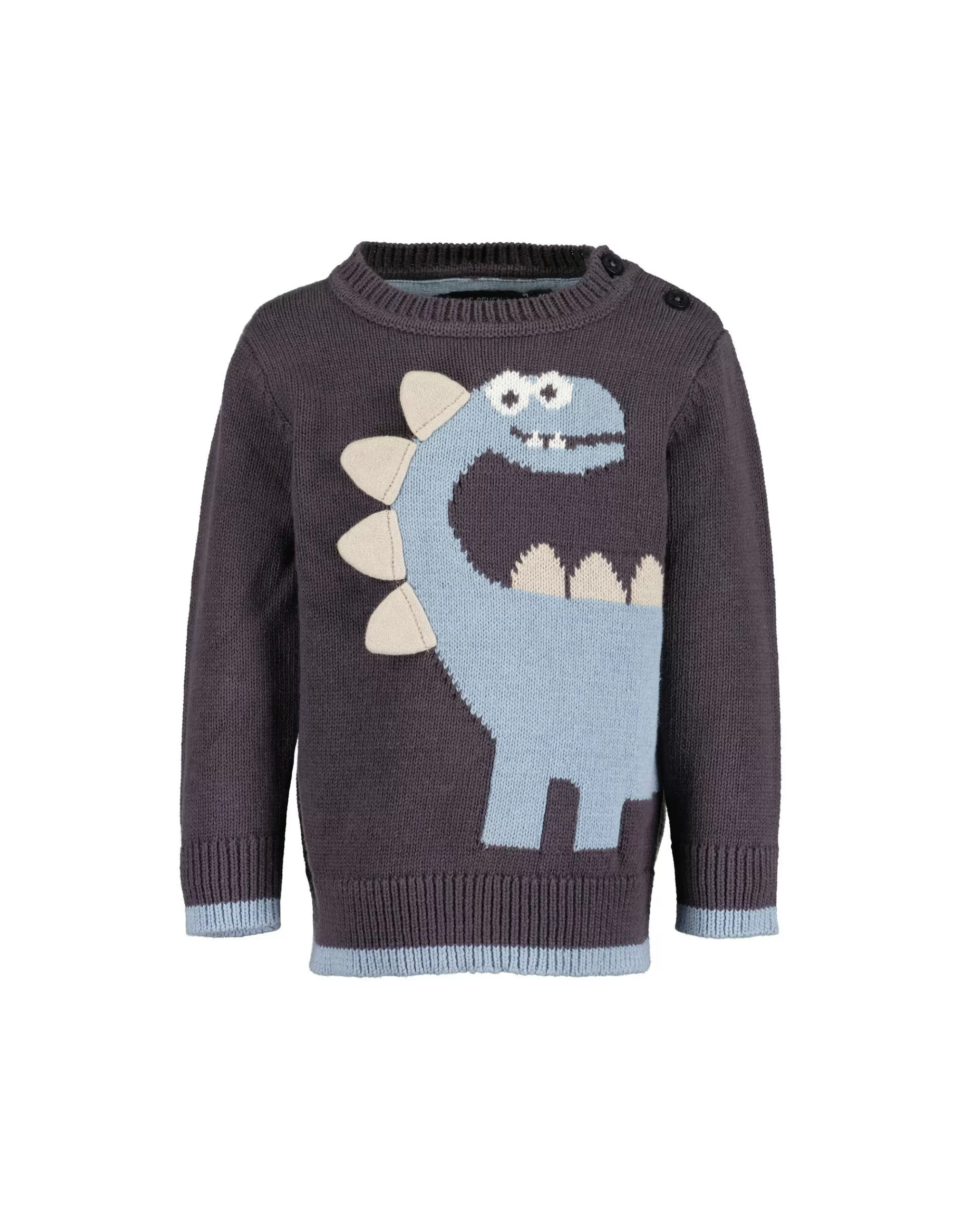 Baby Boys Pullover Mit Dino-Motiv-Blue Seven Cheap