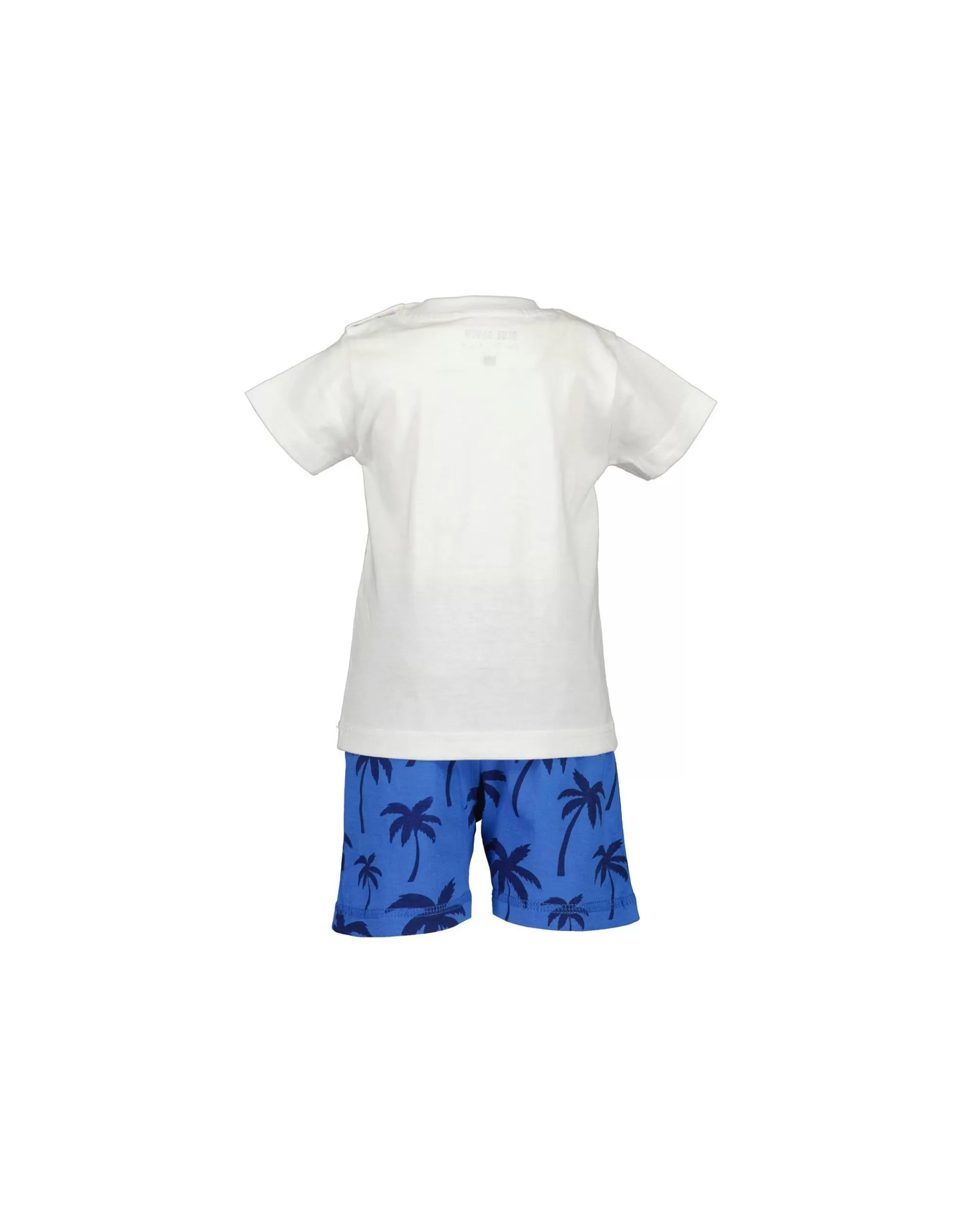 Baby Boys Set T-Shirt Mit Shorts-Blue Seven New