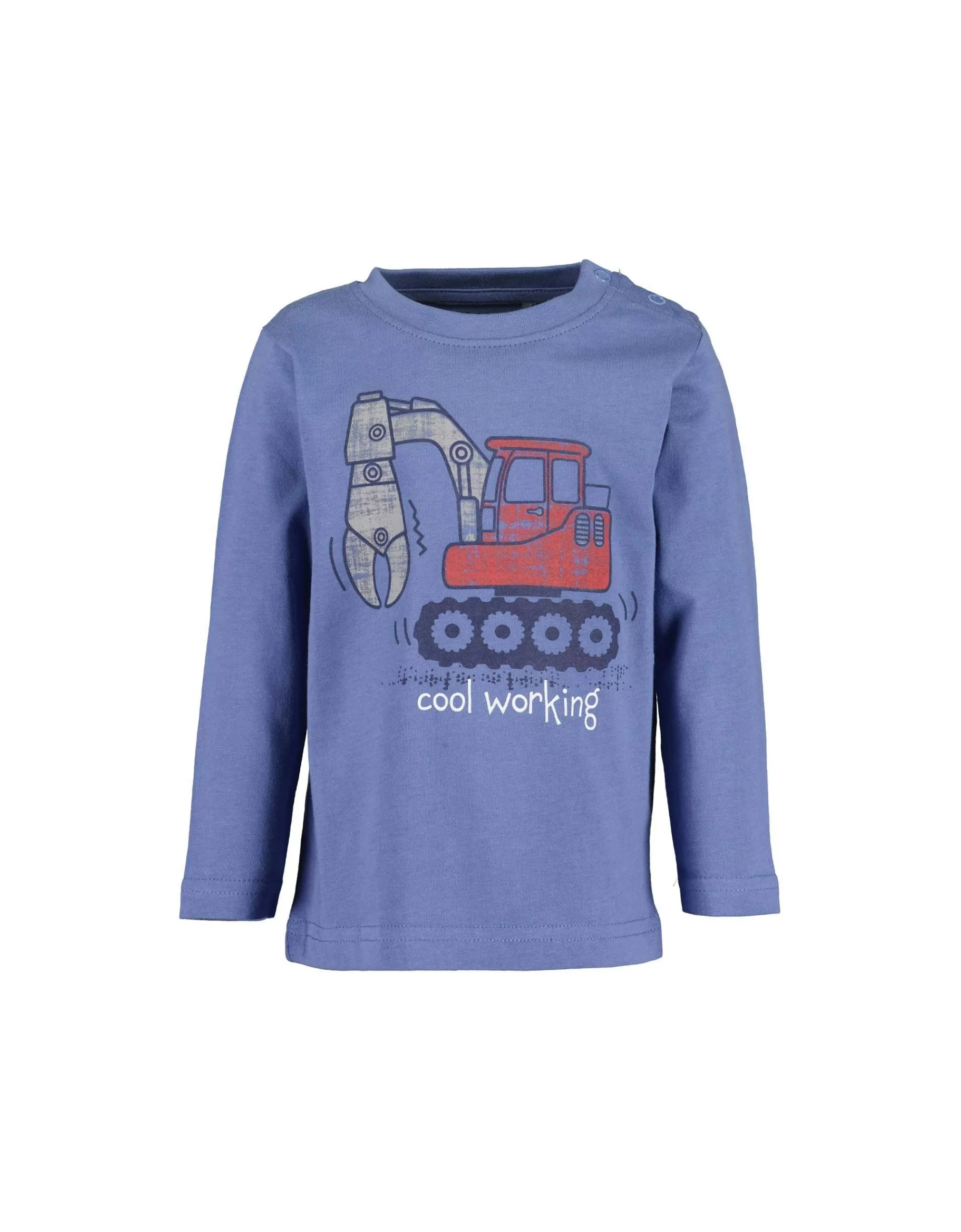 Baby Boys Shirt Mit Druck-Blue Seven Best Sale