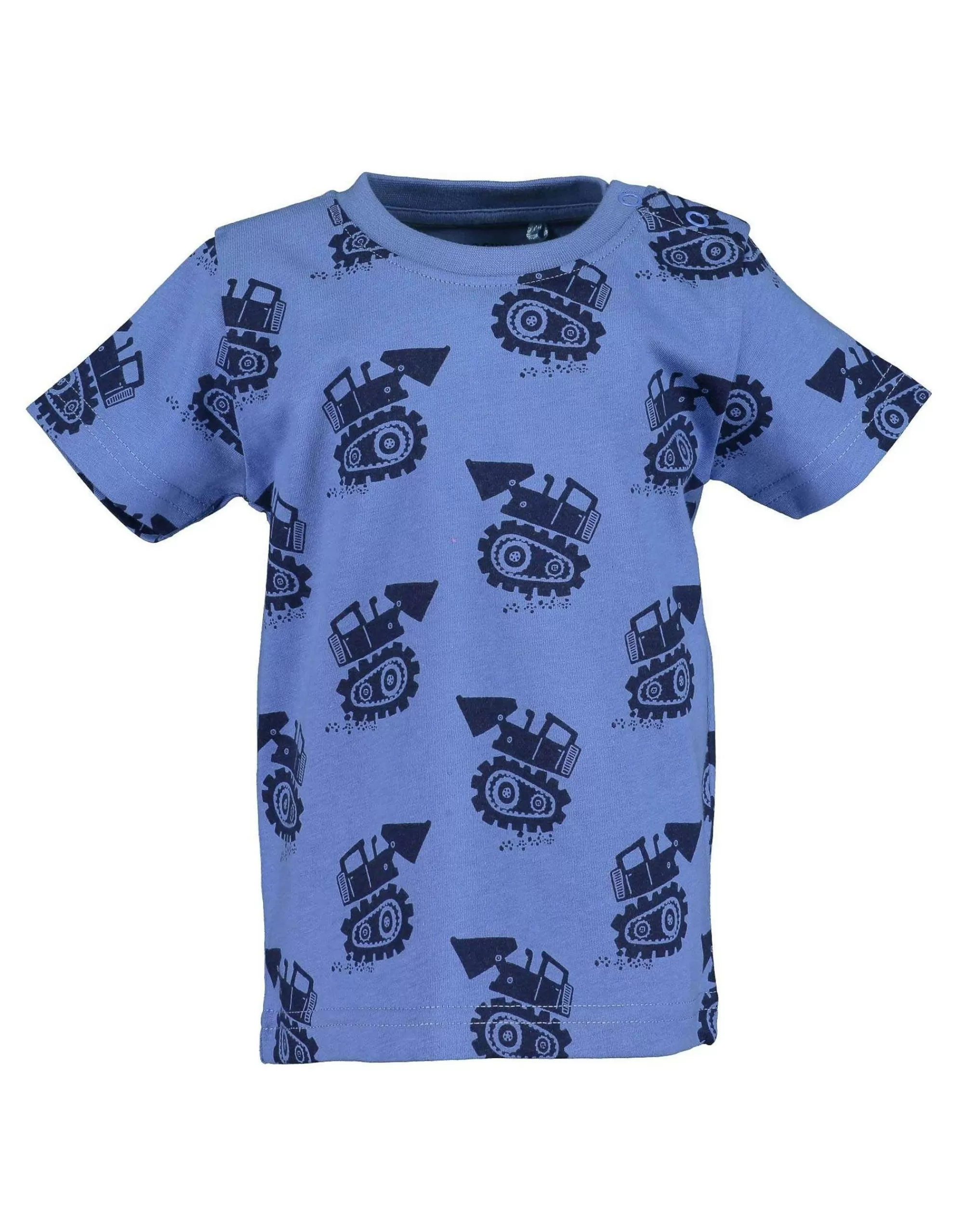 Baby Boys T-Shirt-Blue Seven Hot