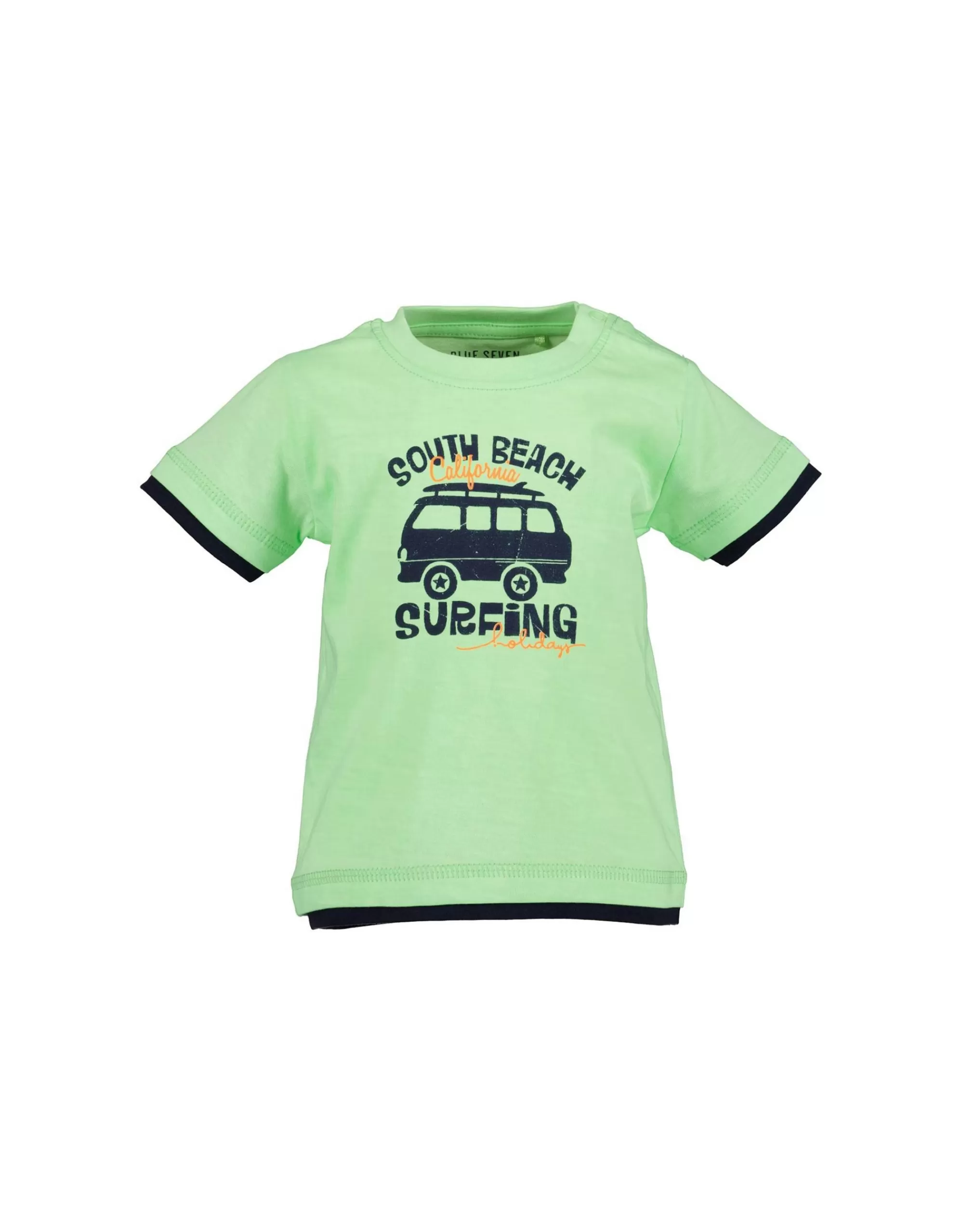 Baby Boys T-Shirt Mit Coolem Bus-Blue Seven Online