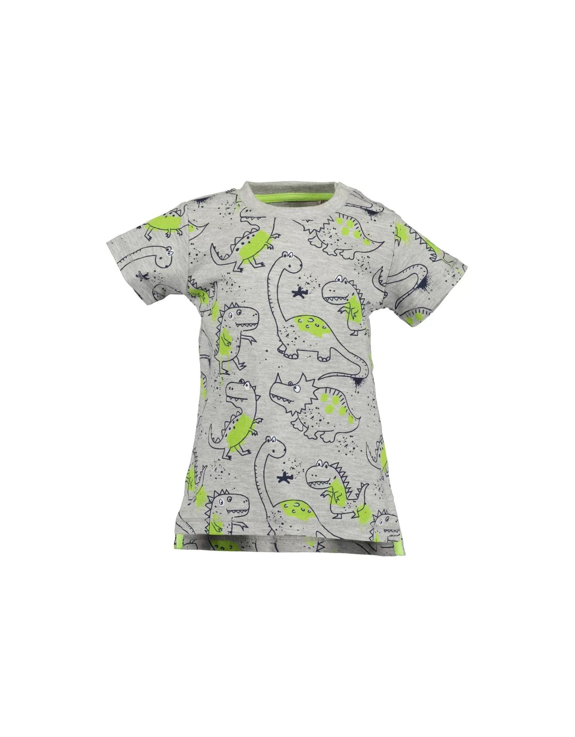 Baby Boys T-Shirt Mit Dino Druck-Blue Seven Cheap