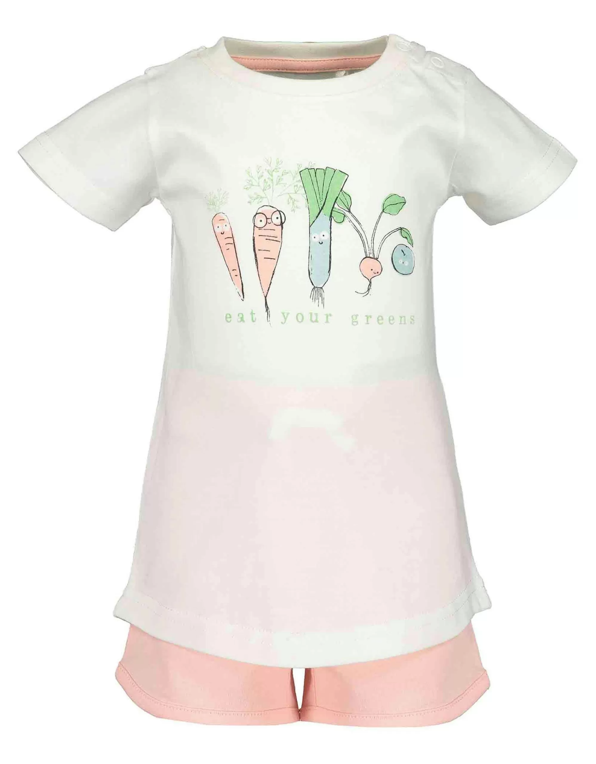 Baby Girls 2-Teiliges Set T-Shirt Und Shorts-Blue Seven Best