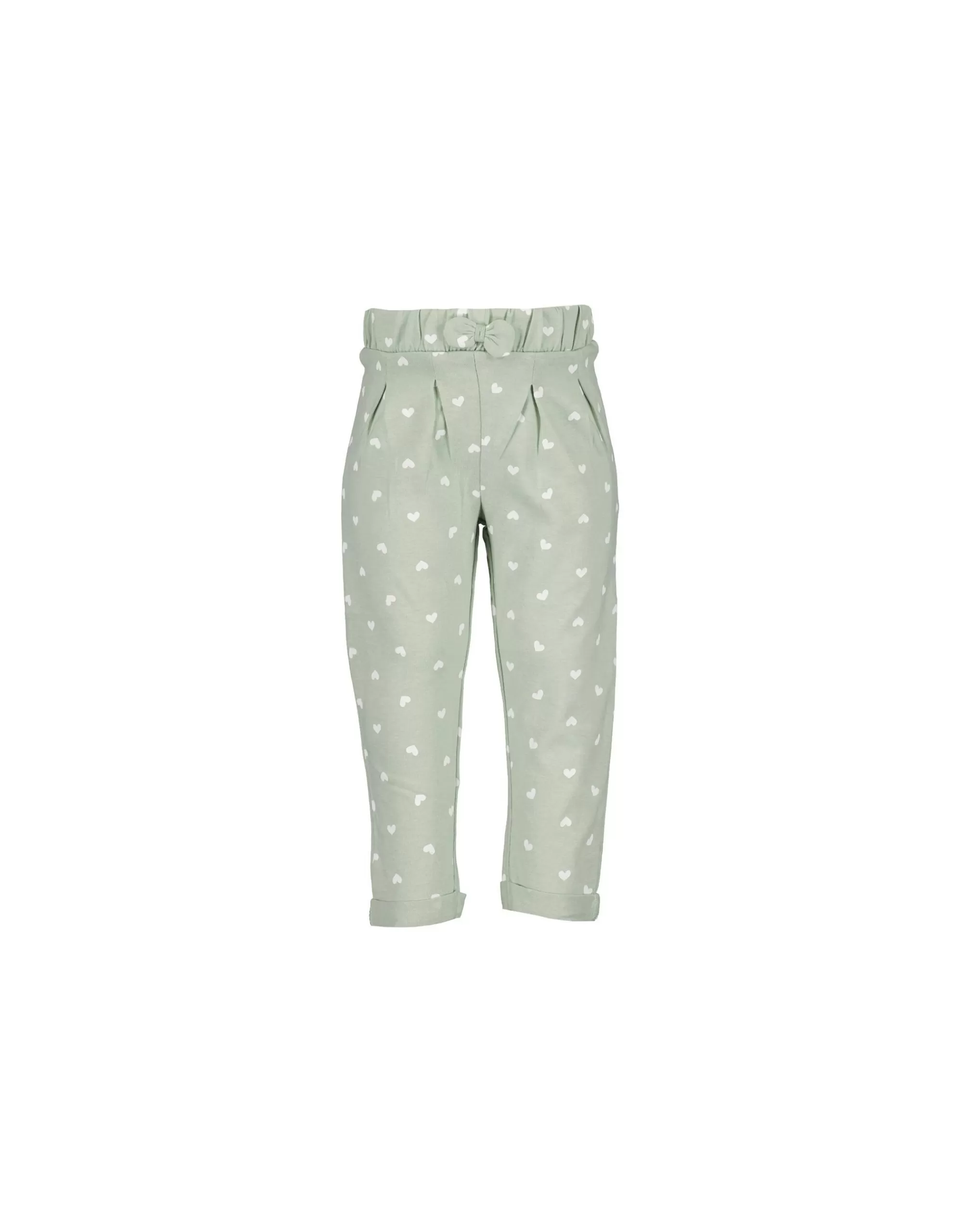 Baby Girls Jogginghose Im Allover-Druck-Blue Seven Best Sale