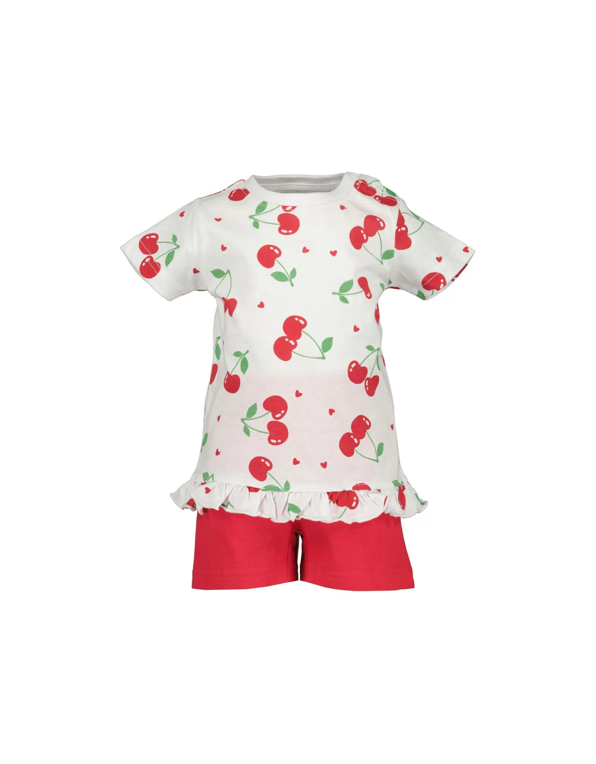 Baby Girls Set Shirt Und Hose-Blue Seven Outlet