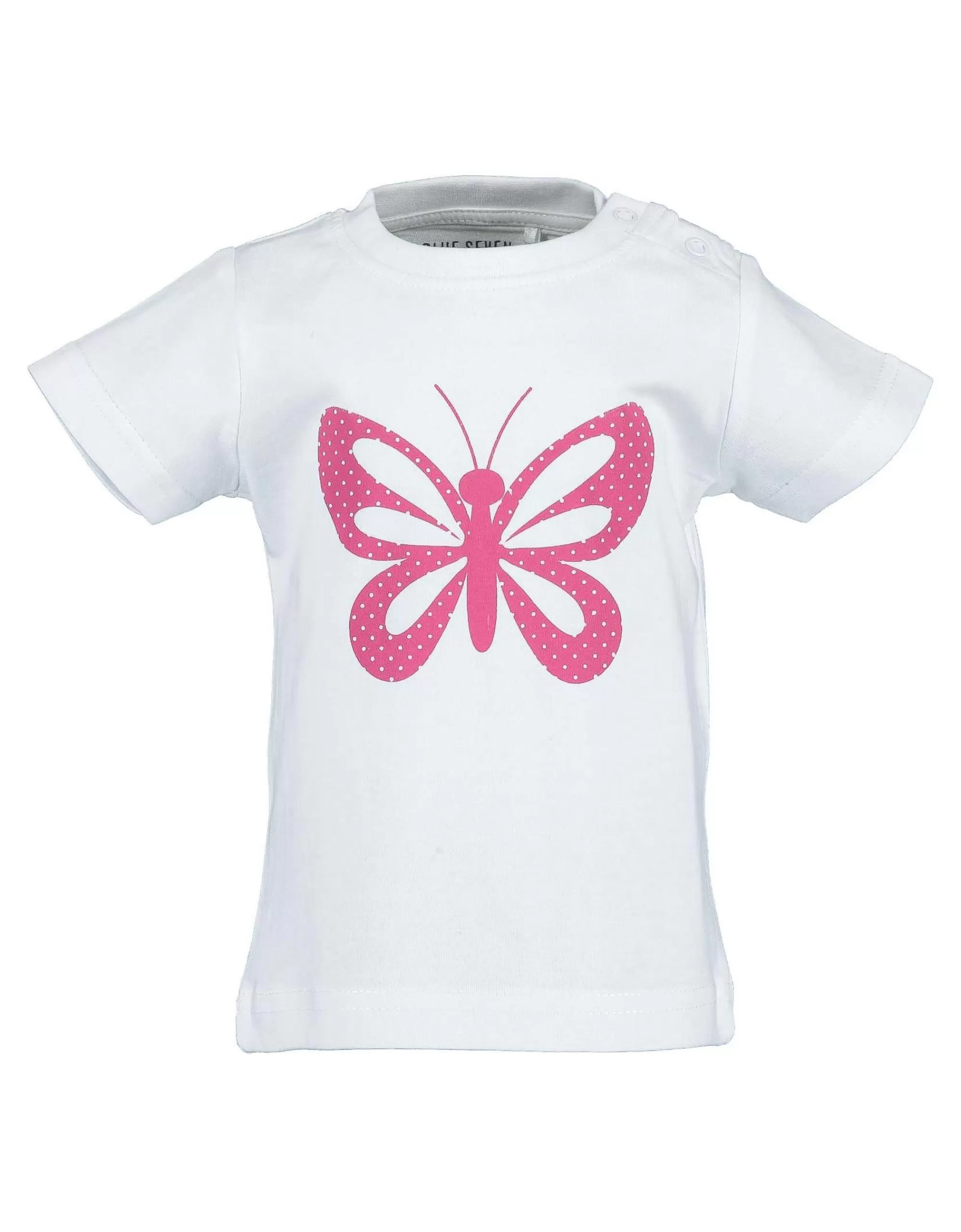 Baby Girls T-Shirt Mit Druck-Blue Seven Fashion