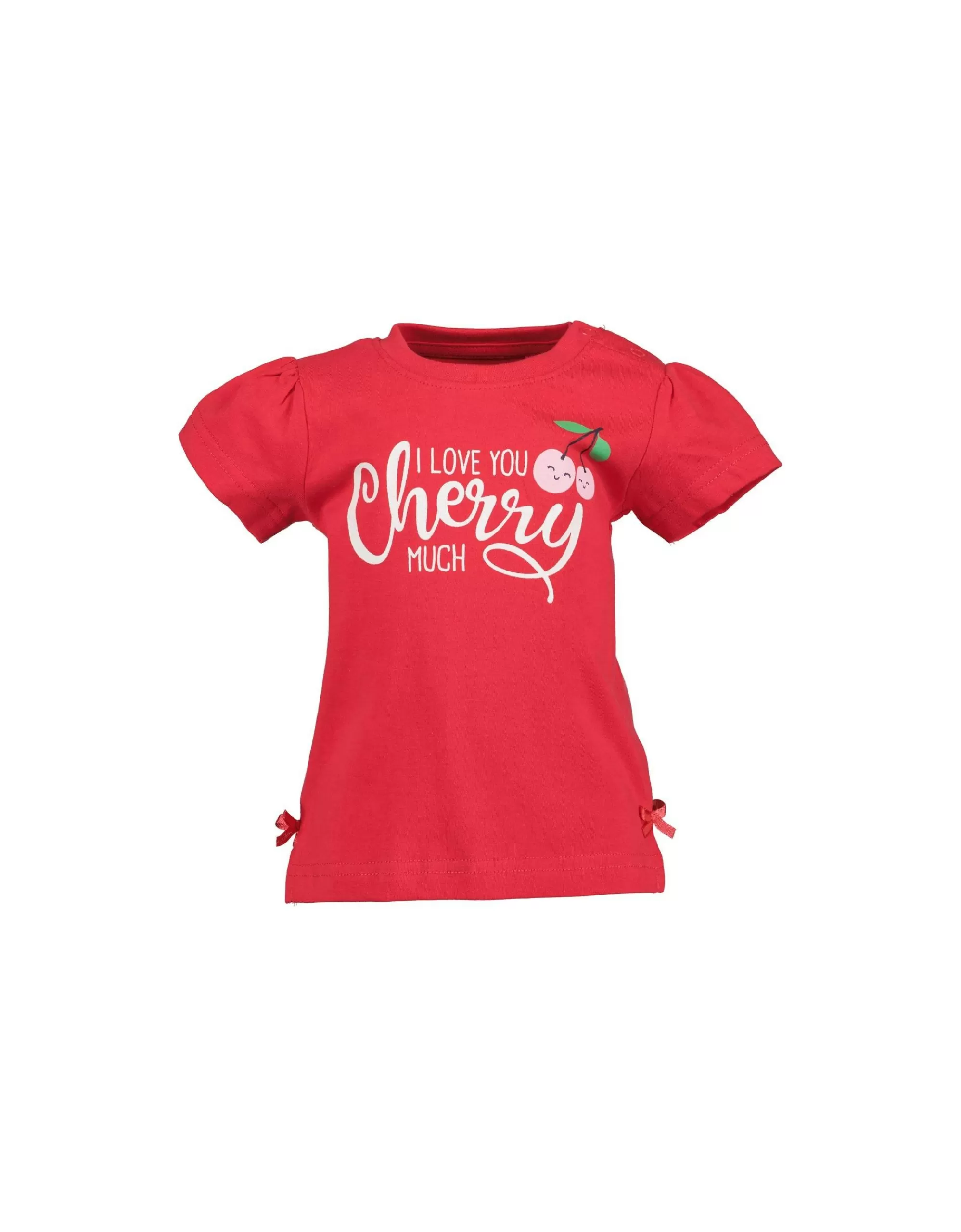 Baby Girls T-Shirt Mit Druck-Blue Seven Shop