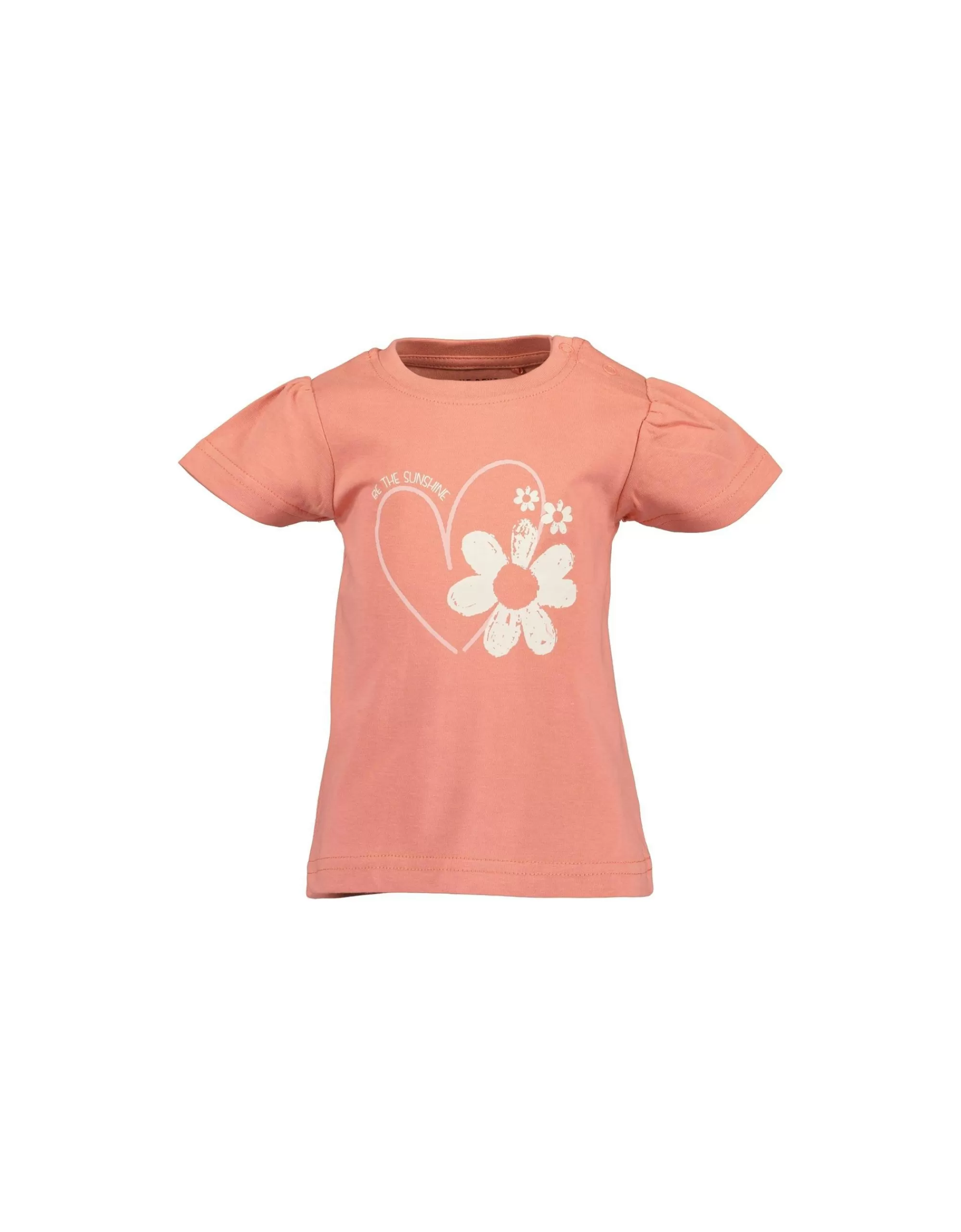 Baby Girls T-Shirt Mit Druck-Blue Seven Fashion