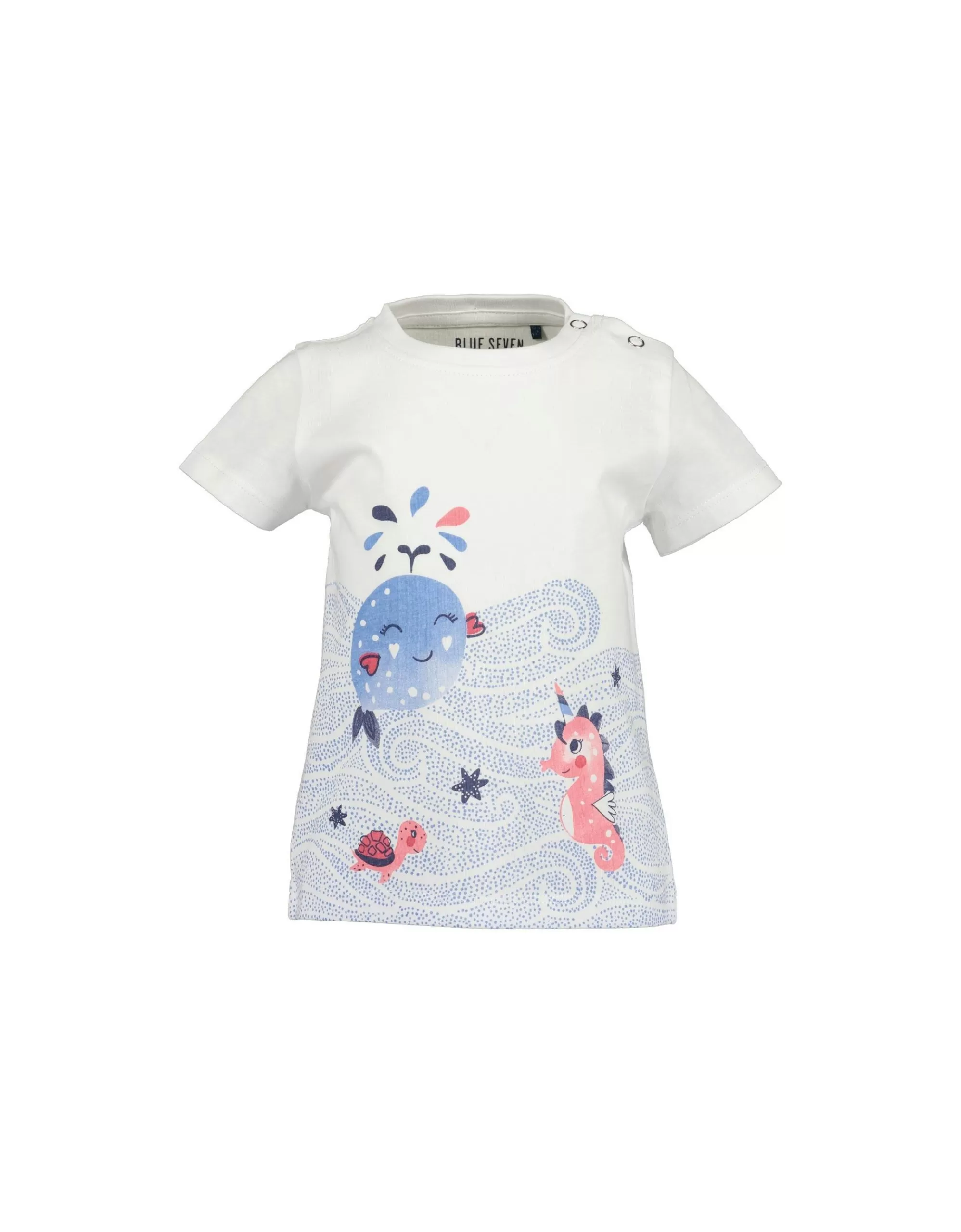 Baby Girls T-Shirt Mit Druck-Blue Seven Sale