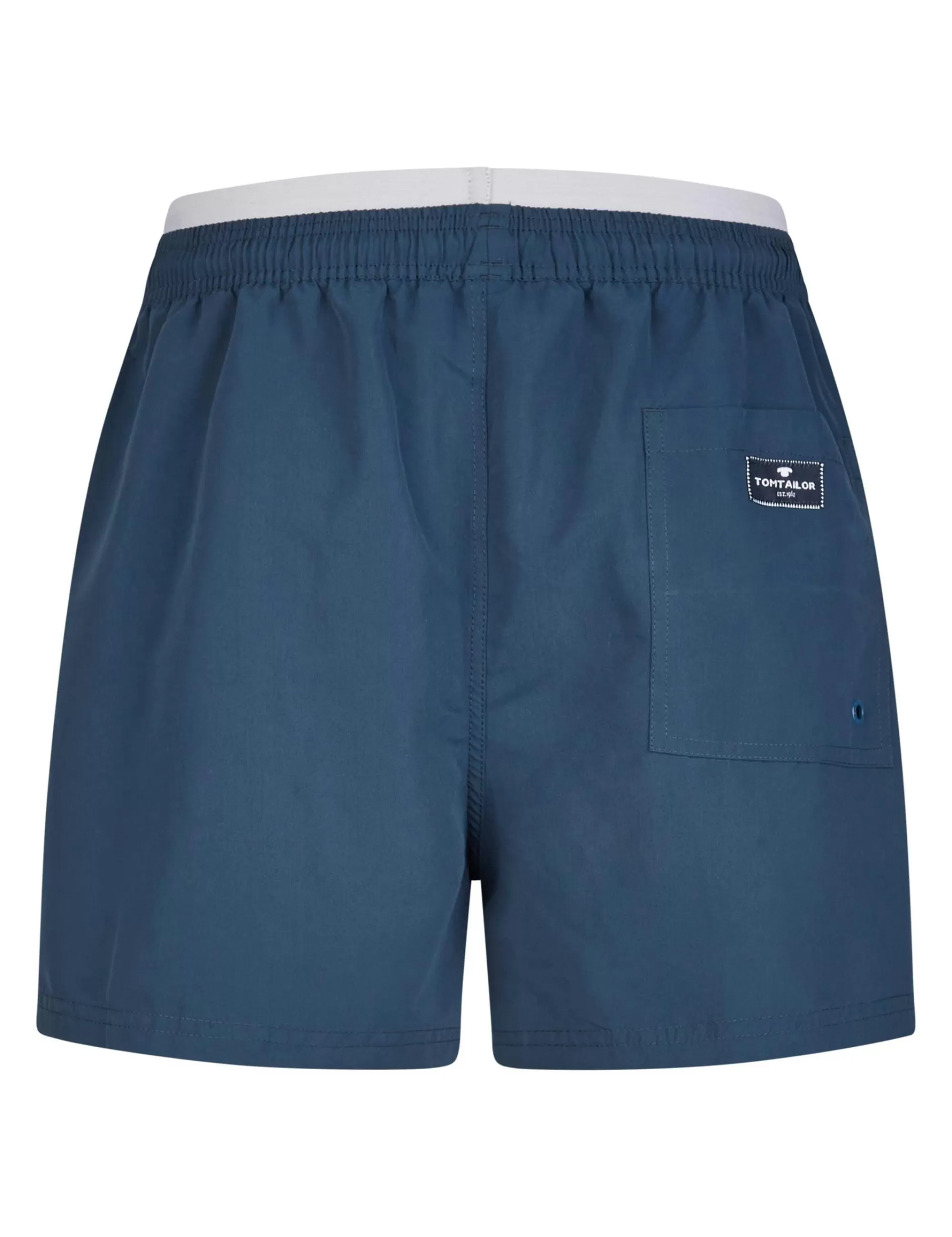 Badeshort Mit Label-Details-TOM TAILOR Online