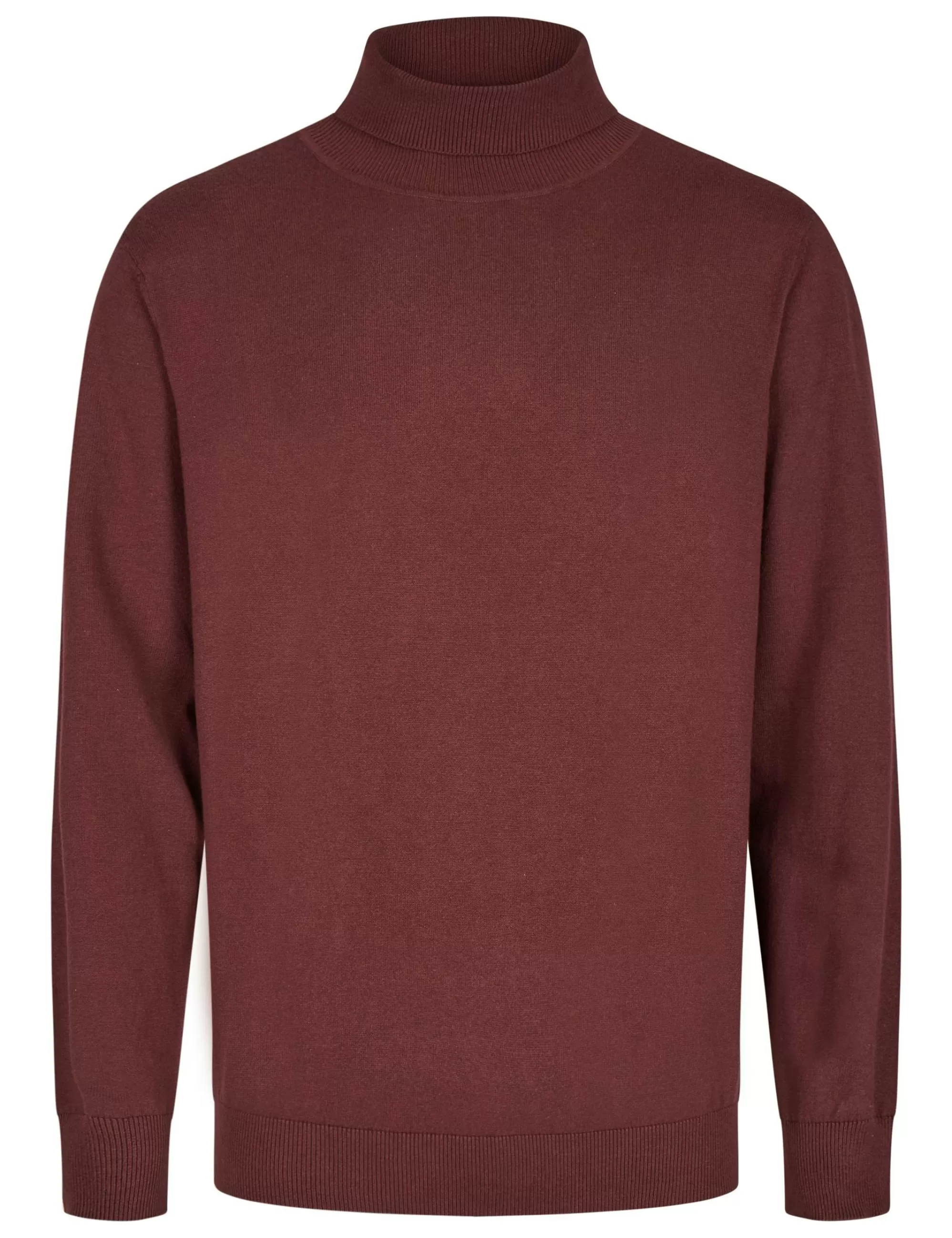 Basic Feinstrick Rollkragenpullover-Bexleys man Shop