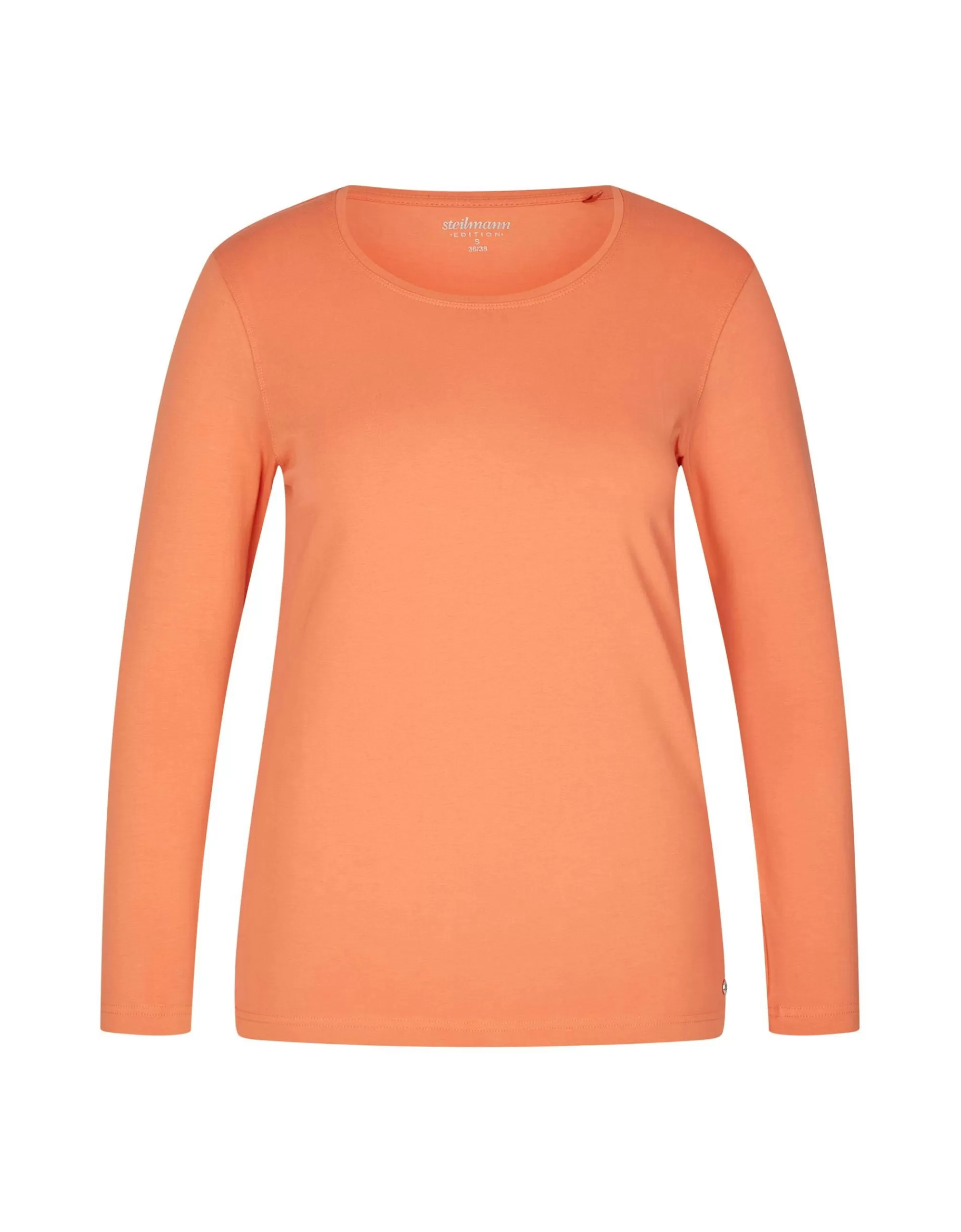 Steilmann Edition Basic Langarmshirt Apricot Sale