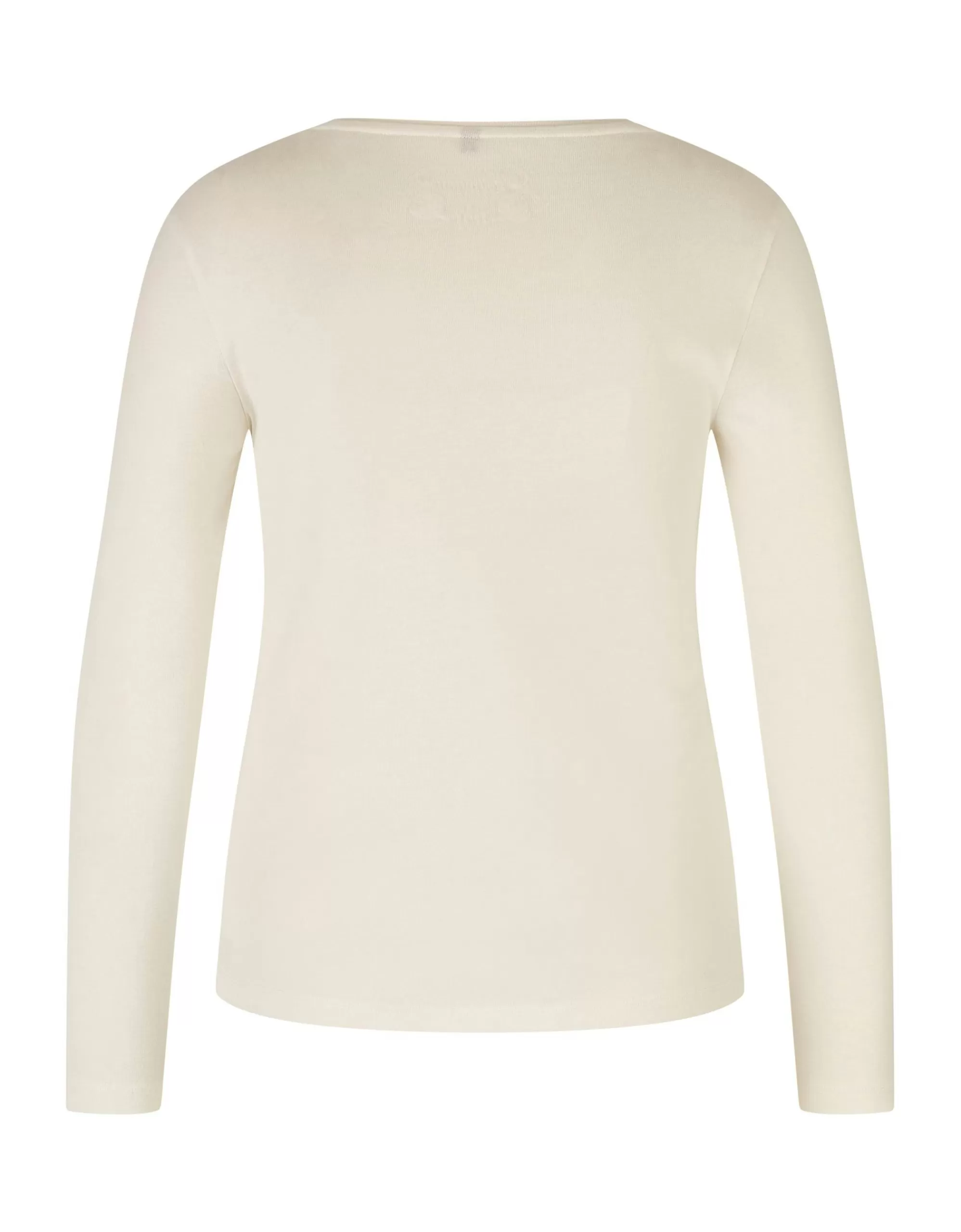 Steilmann Edition Basic Langarmshirt Creme Best Sale