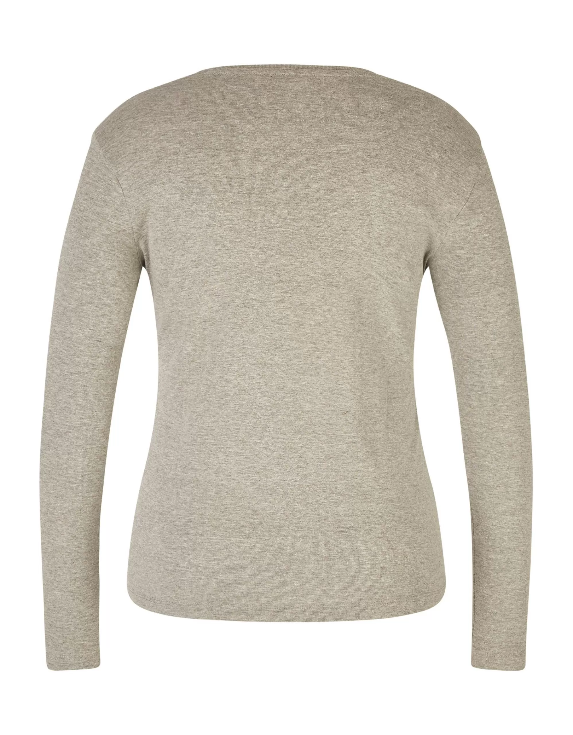 Steilmann Edition Basic Langarmshirt Grau Shop