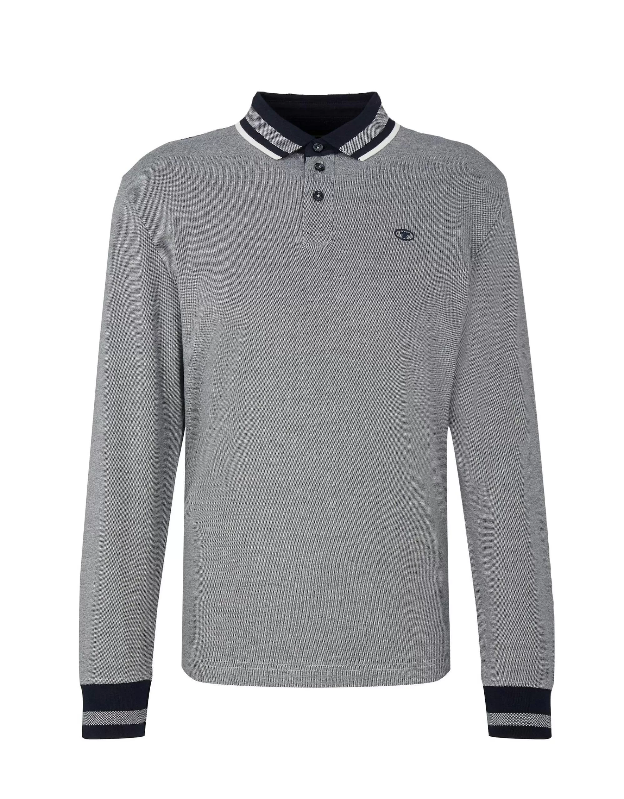 Basic Longsleeve Polo-TOM TAILOR Online