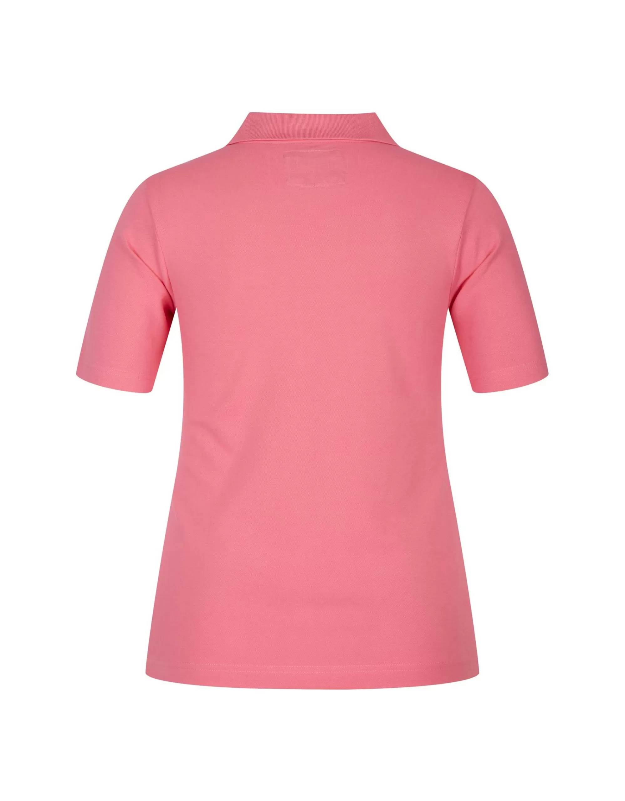 Bexleys woman Basic Poloshirt In Pique-Struktur Pink Online