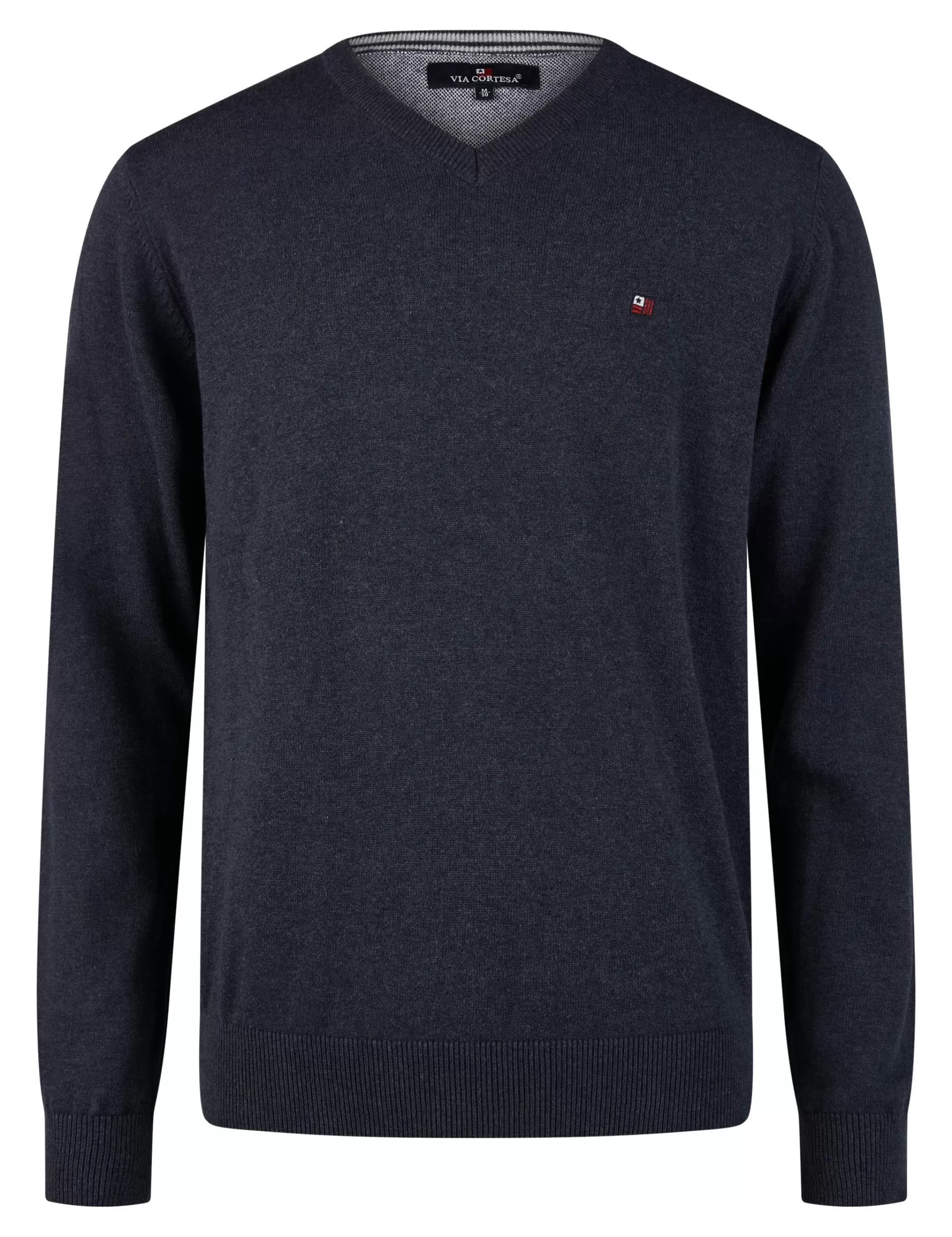 Basic Pullover Mit V-Ausschnitt-Via Cortesa Sale