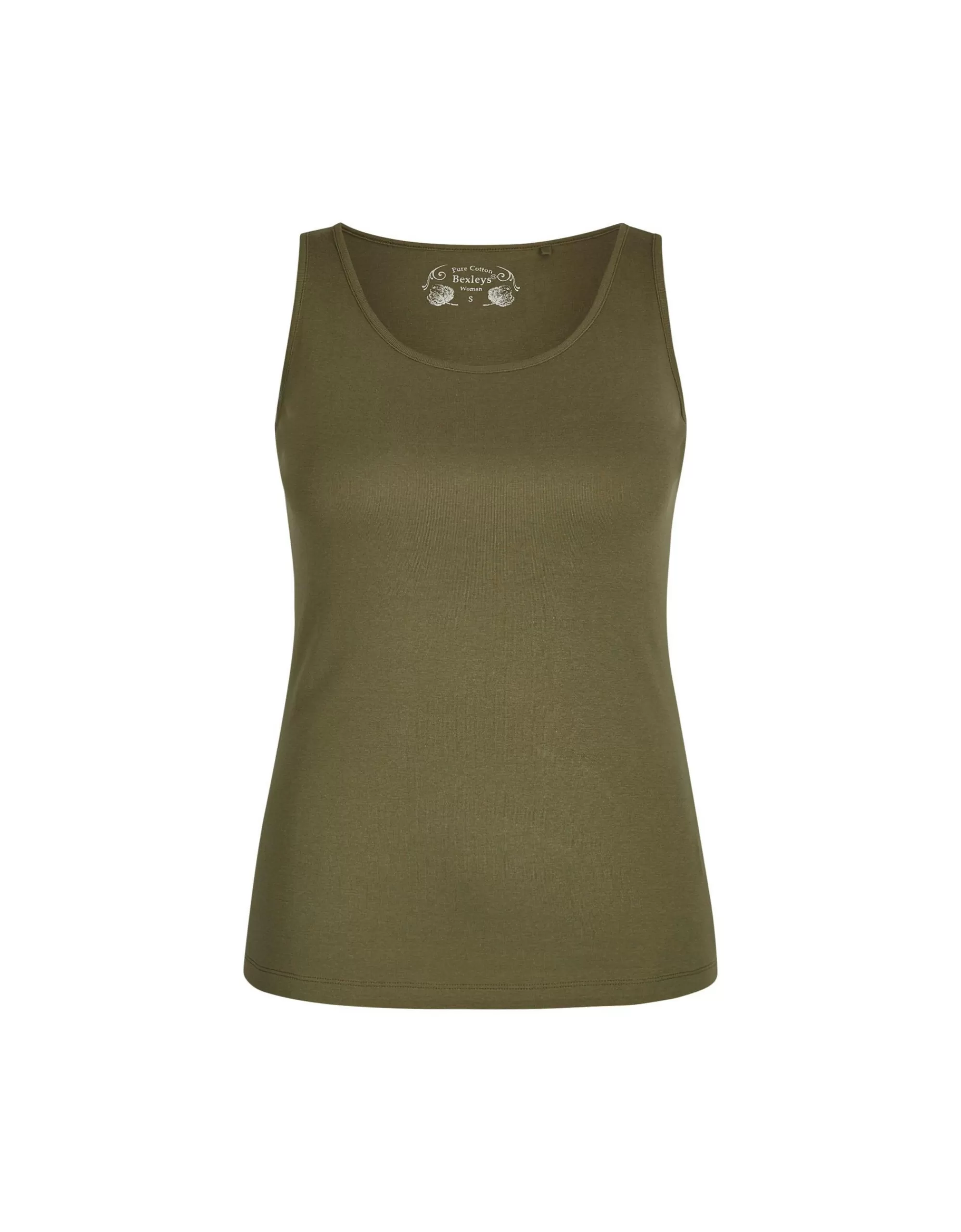 Bexleys woman Basic Top Oliv Sale