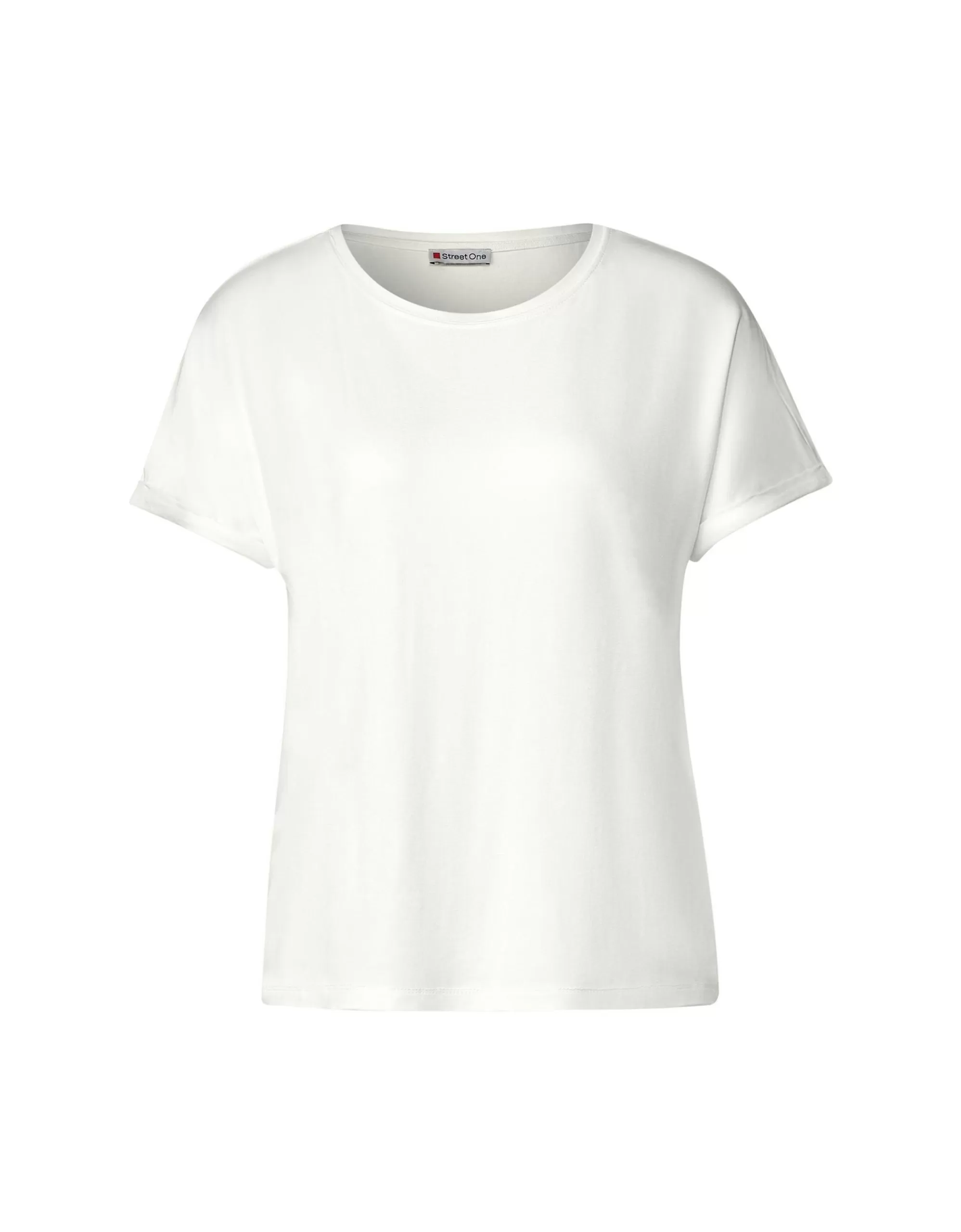 Street One Basic T-Shirt Offwhite Shop