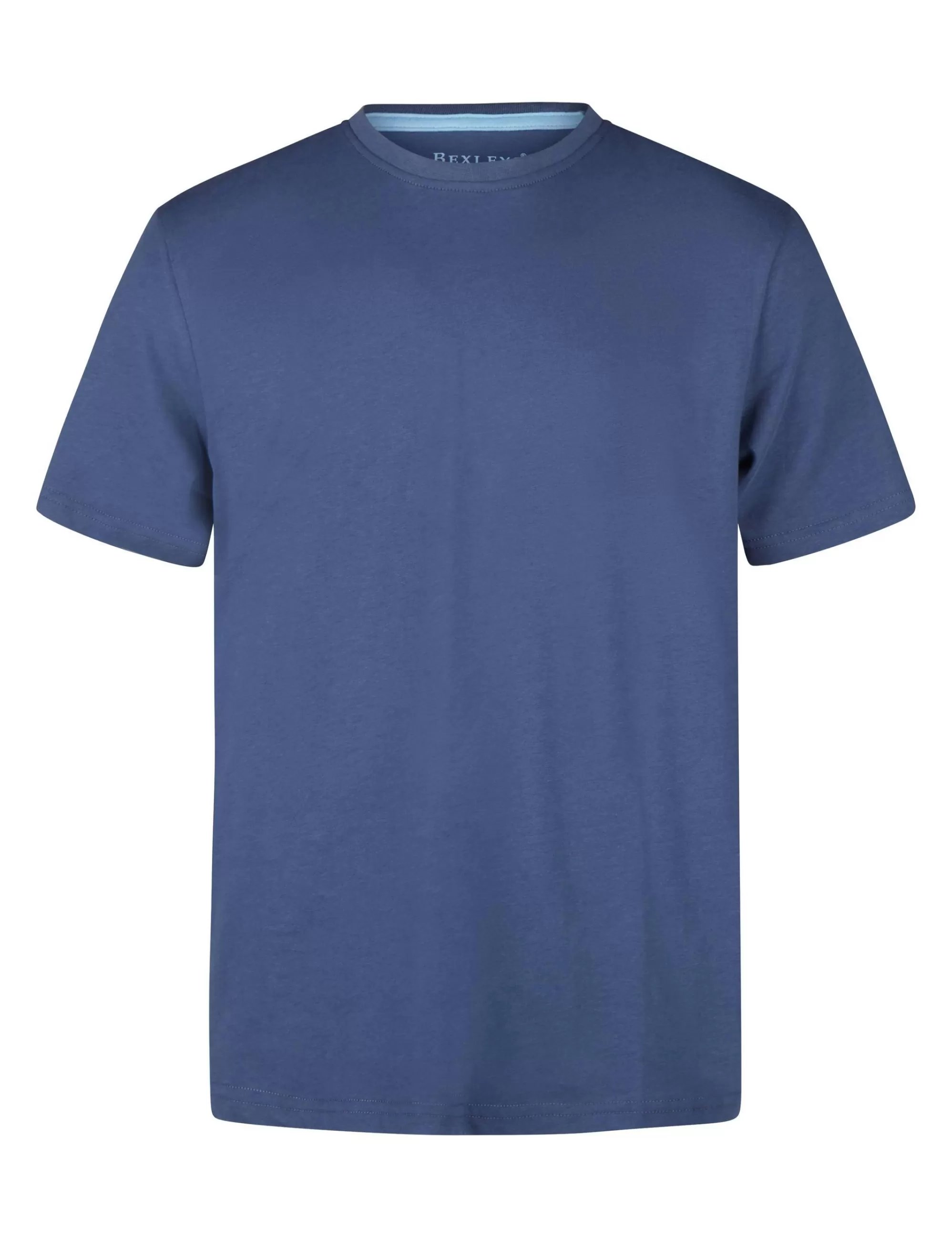 Basic T-Shirt In Unifarbe-Bexleys man Shop