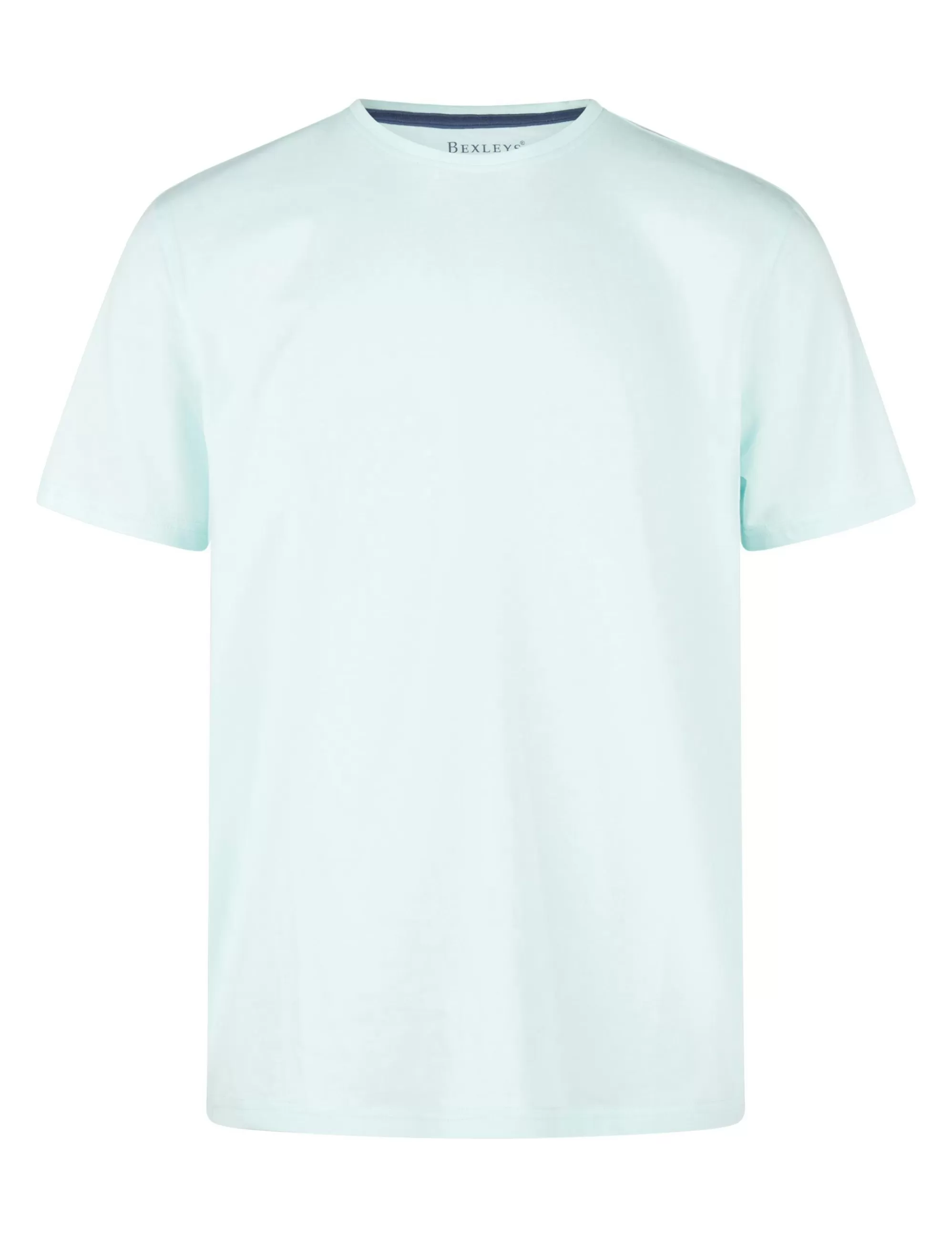 Basic T-Shirt In Unifarbe-Bexleys man Cheap