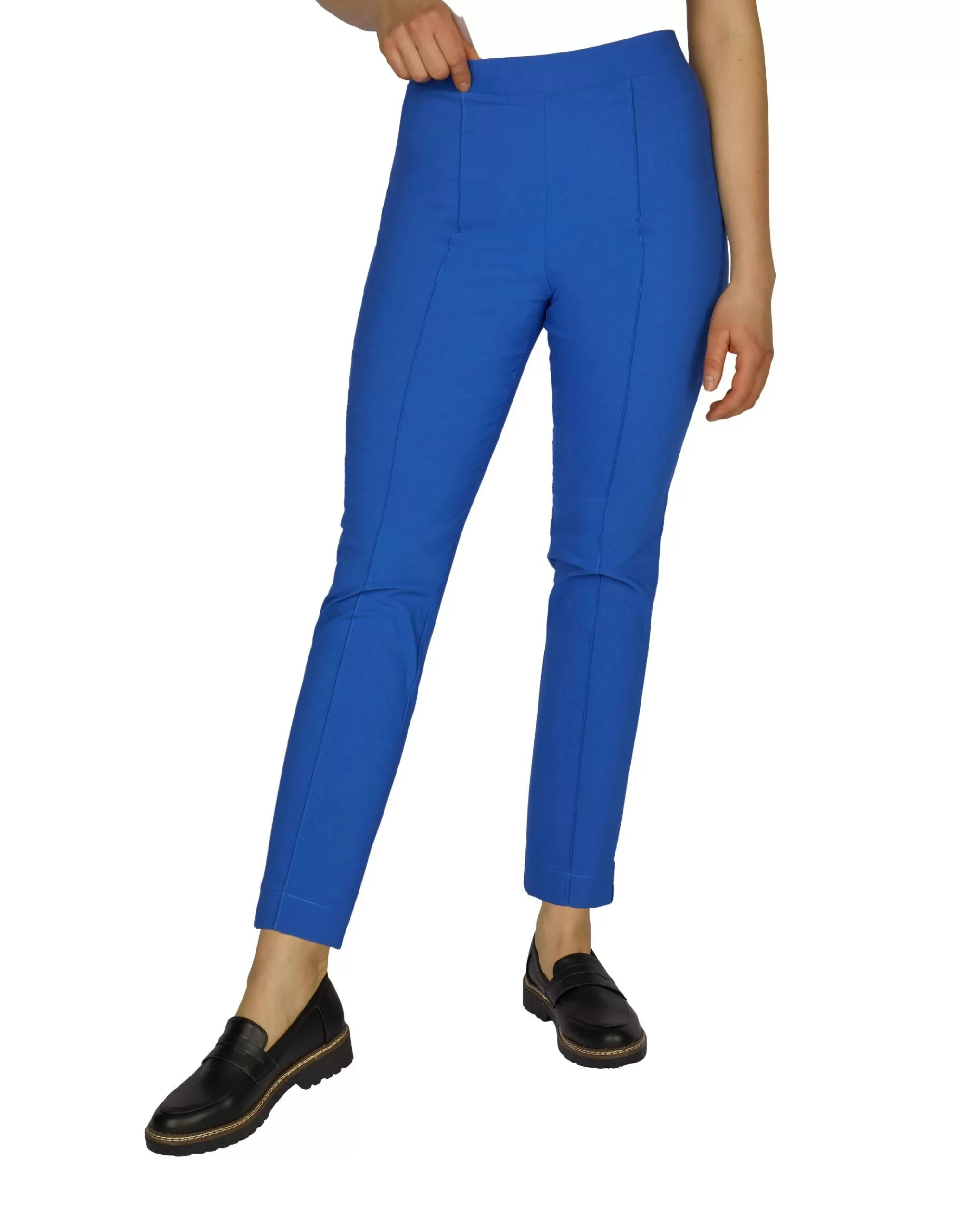 Steilmann Edition Bengalin Hose Mittelblau Sale