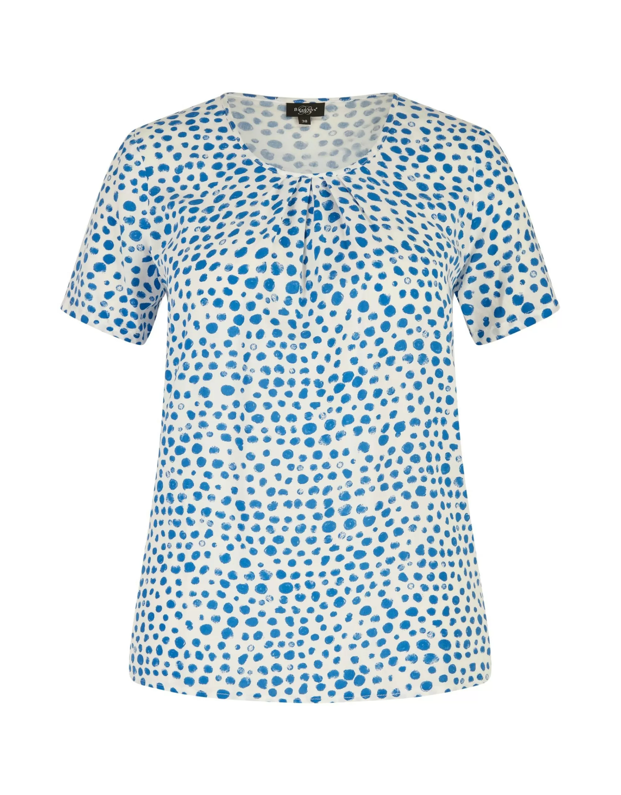 Bexleys woman Blusenshirt Blau/Weiß Flash Sale