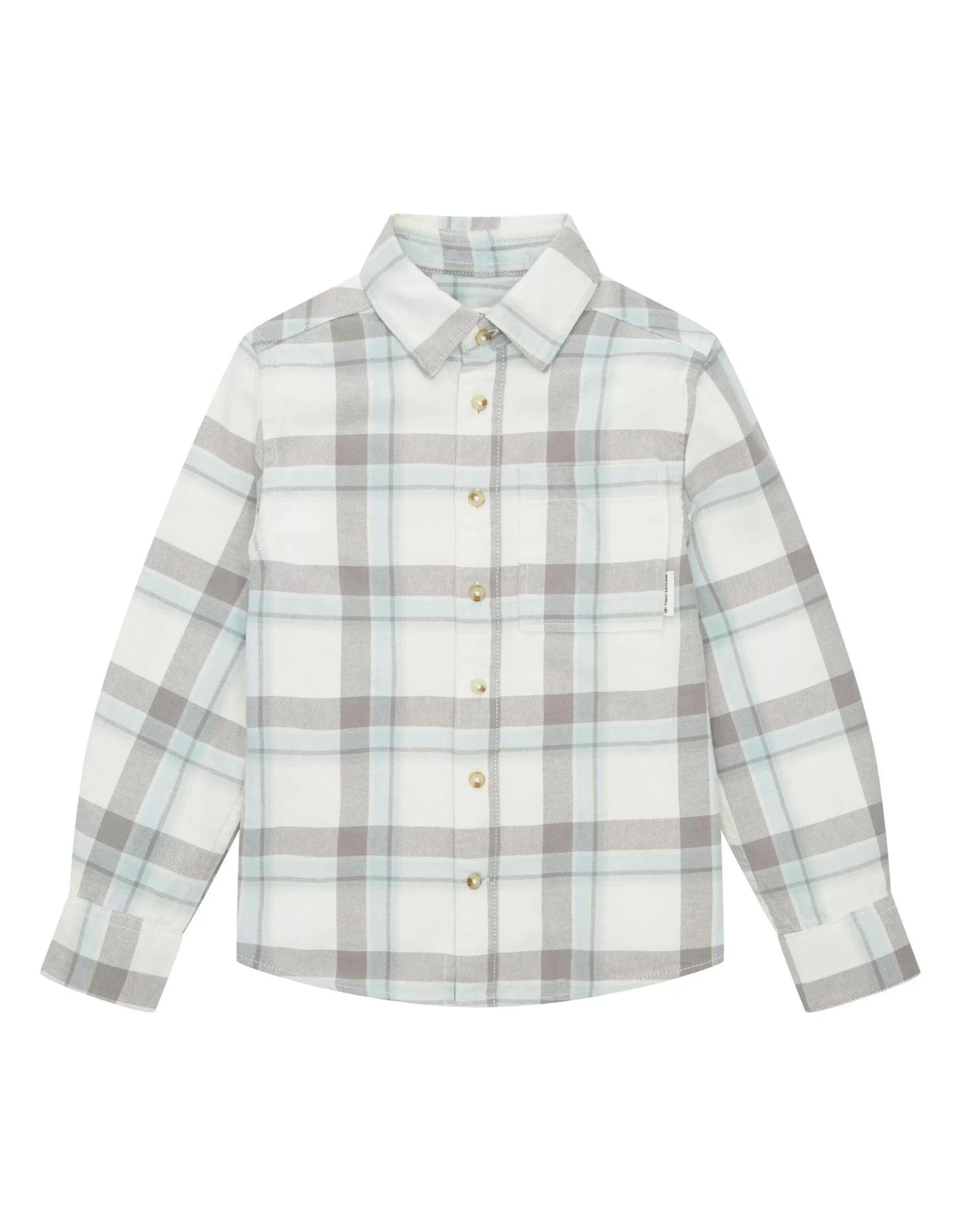 Boys Flanell Hemd Im Karolook-TOM TAILOR Cheap