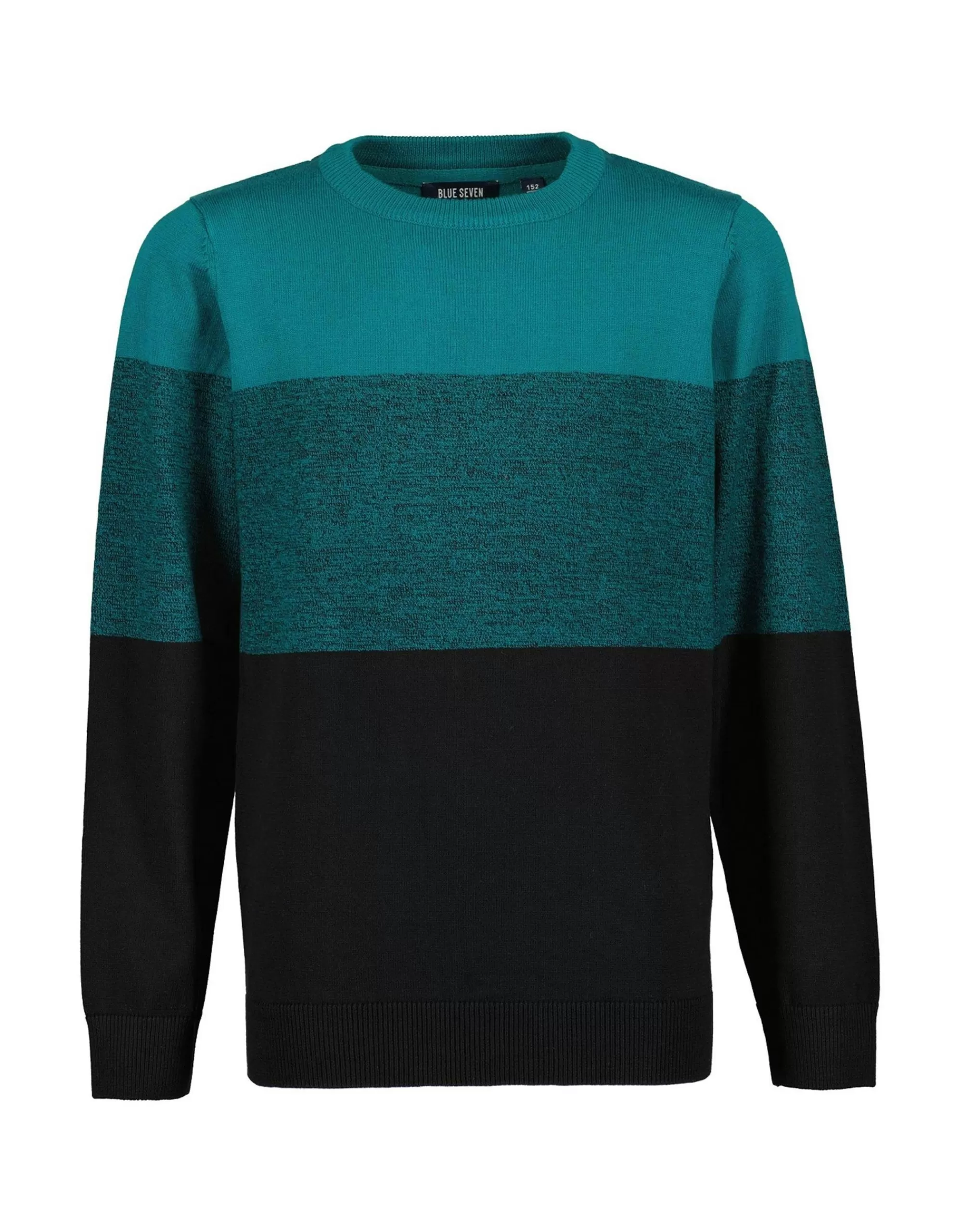 Boys Pullover Im Blockstreifen-Blue Seven Sale