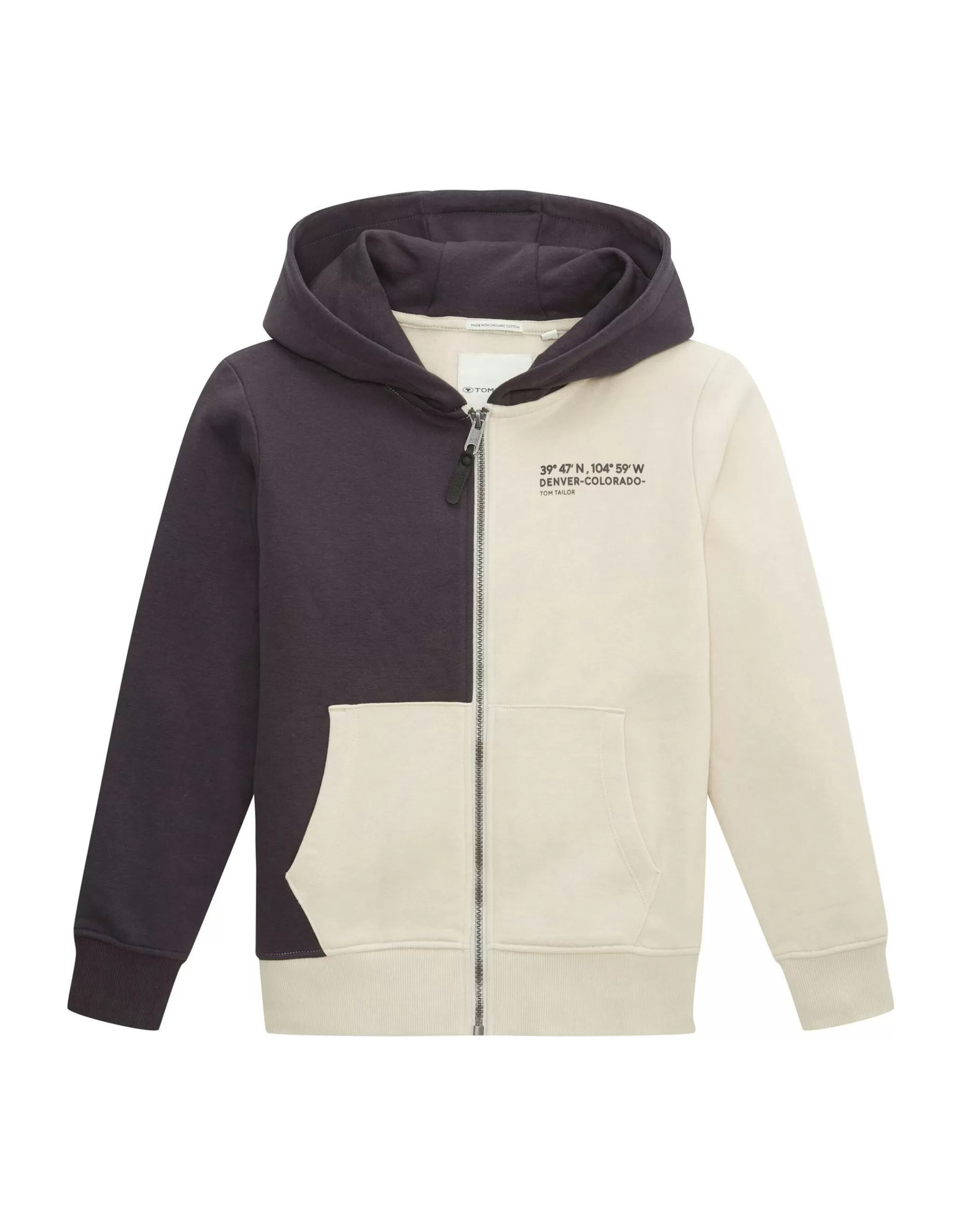 Boys Sweatjacke Mit Textprint-TOM TAILOR Hot