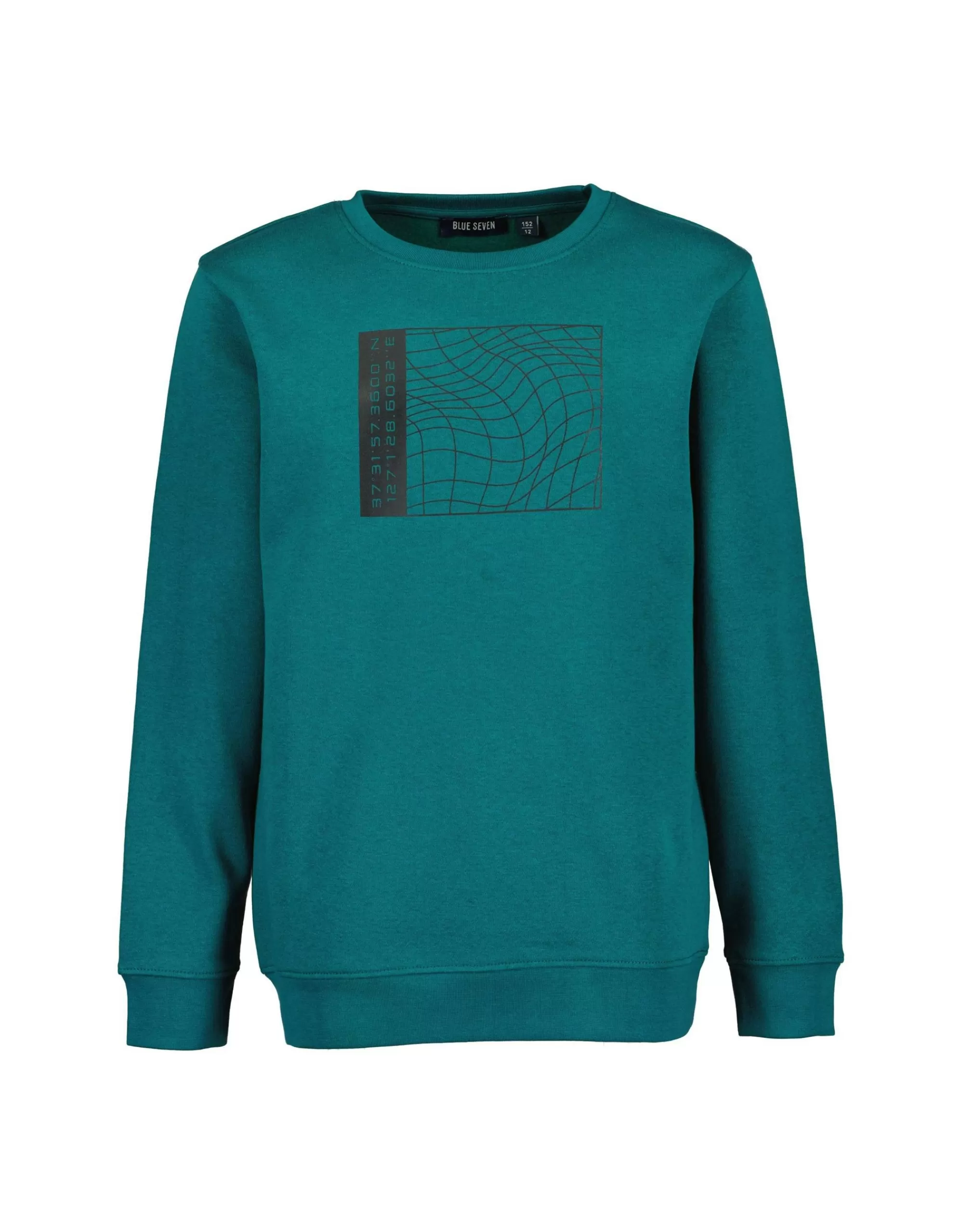 Boys Sweatshirt Mit Druck-Blue Seven Best Sale