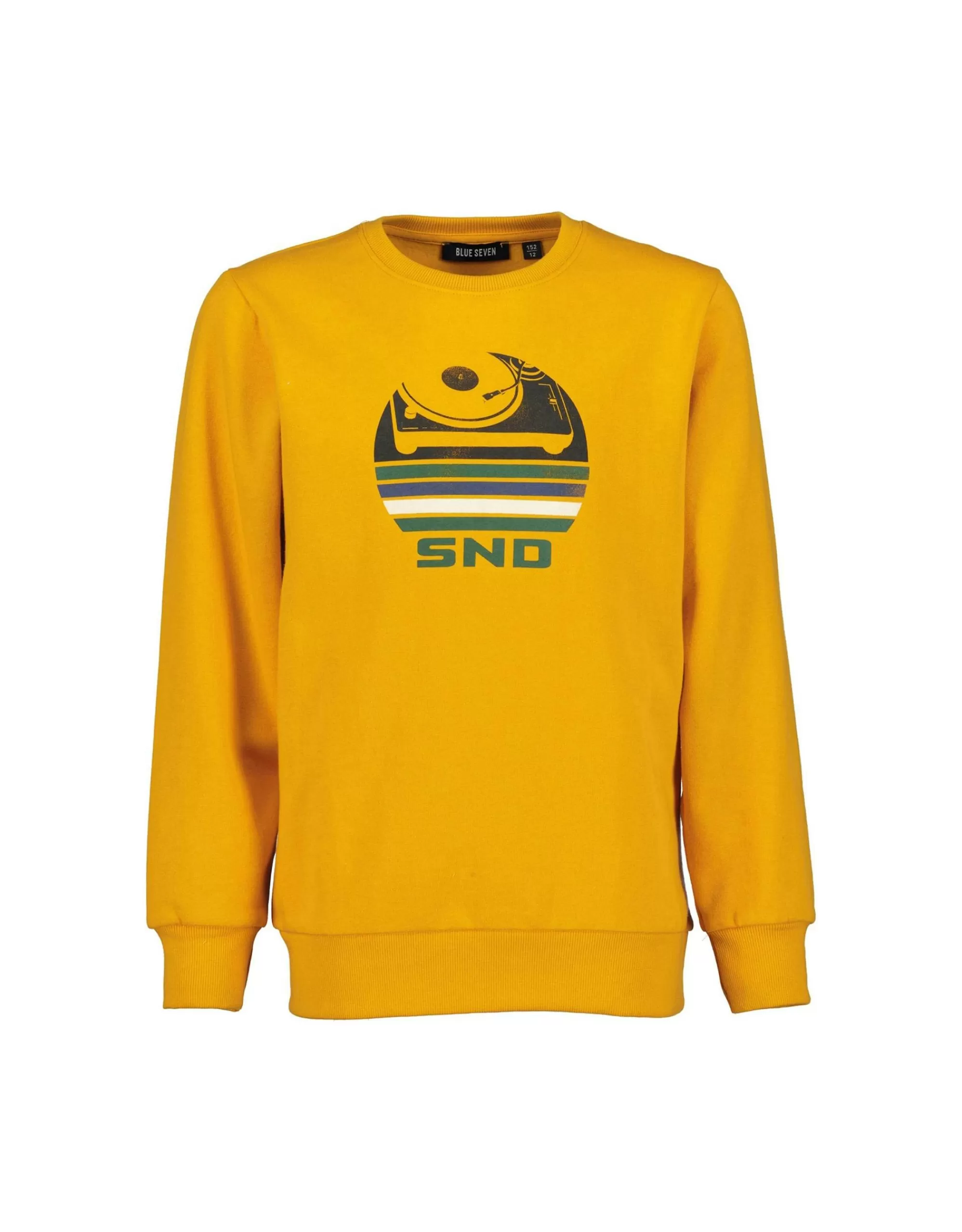 Boys Sweatshirt Mit Druck-Blue Seven Flash Sale