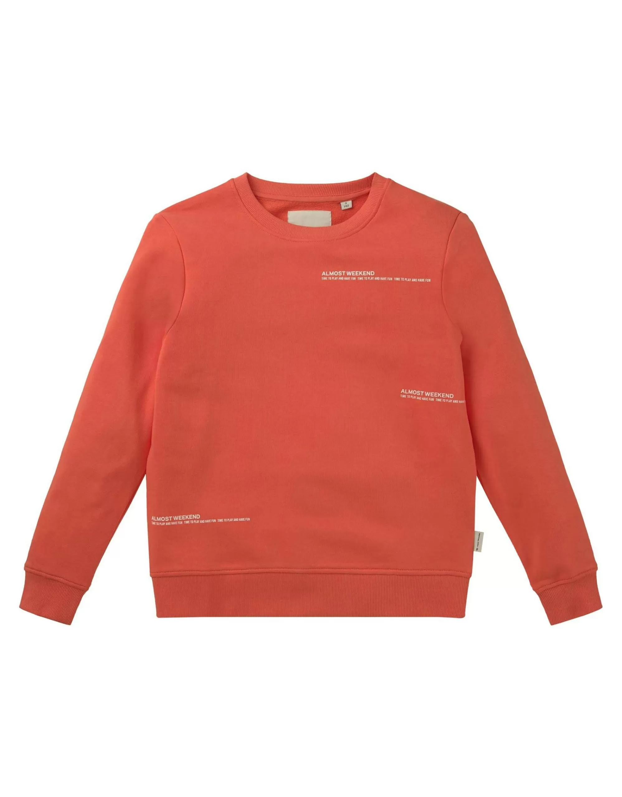 Boys Sweatshirt Mit Schriftzug-TOM TAILOR Discount