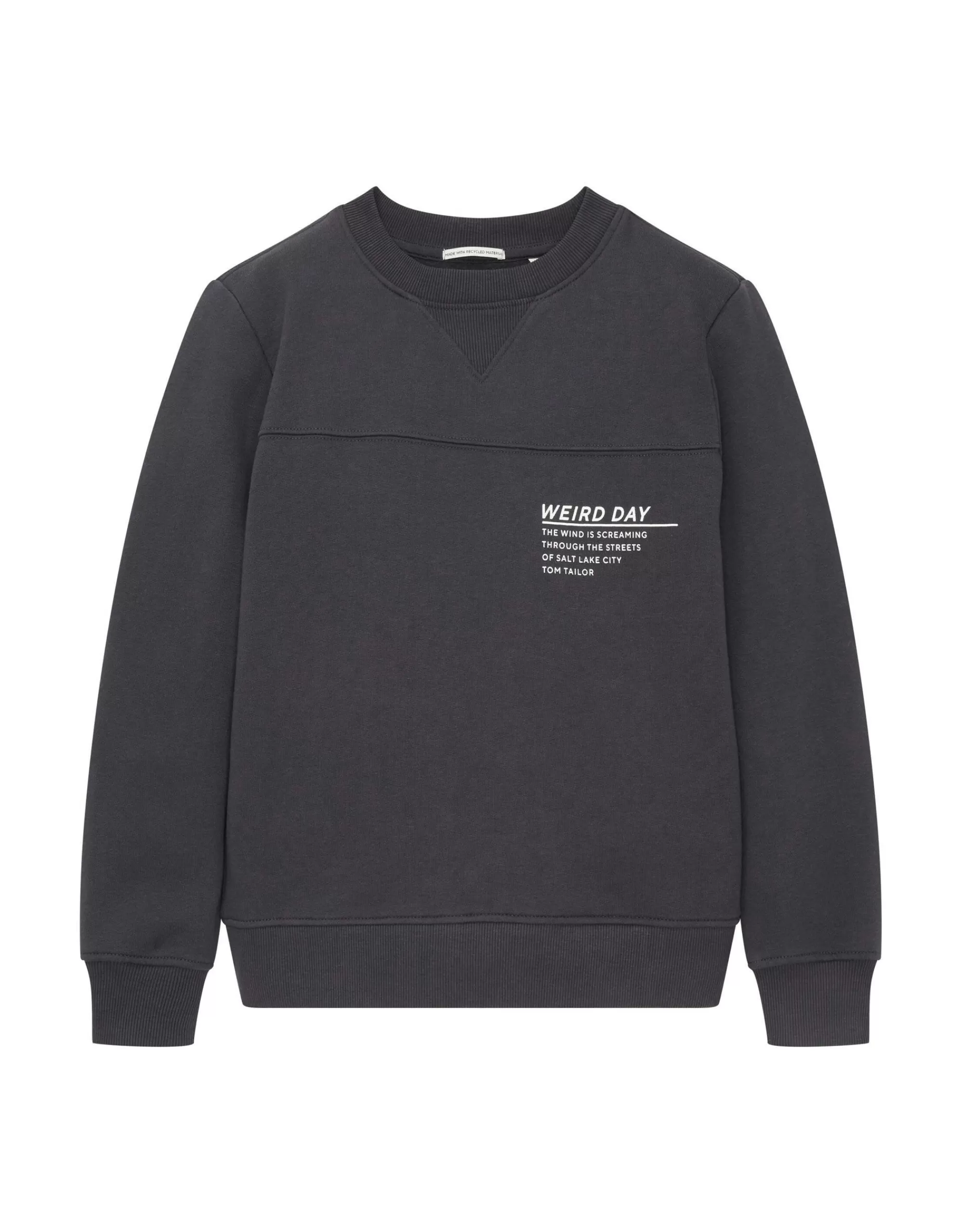 Boys Sweatshirt Mit Textprint-TOM TAILOR Store