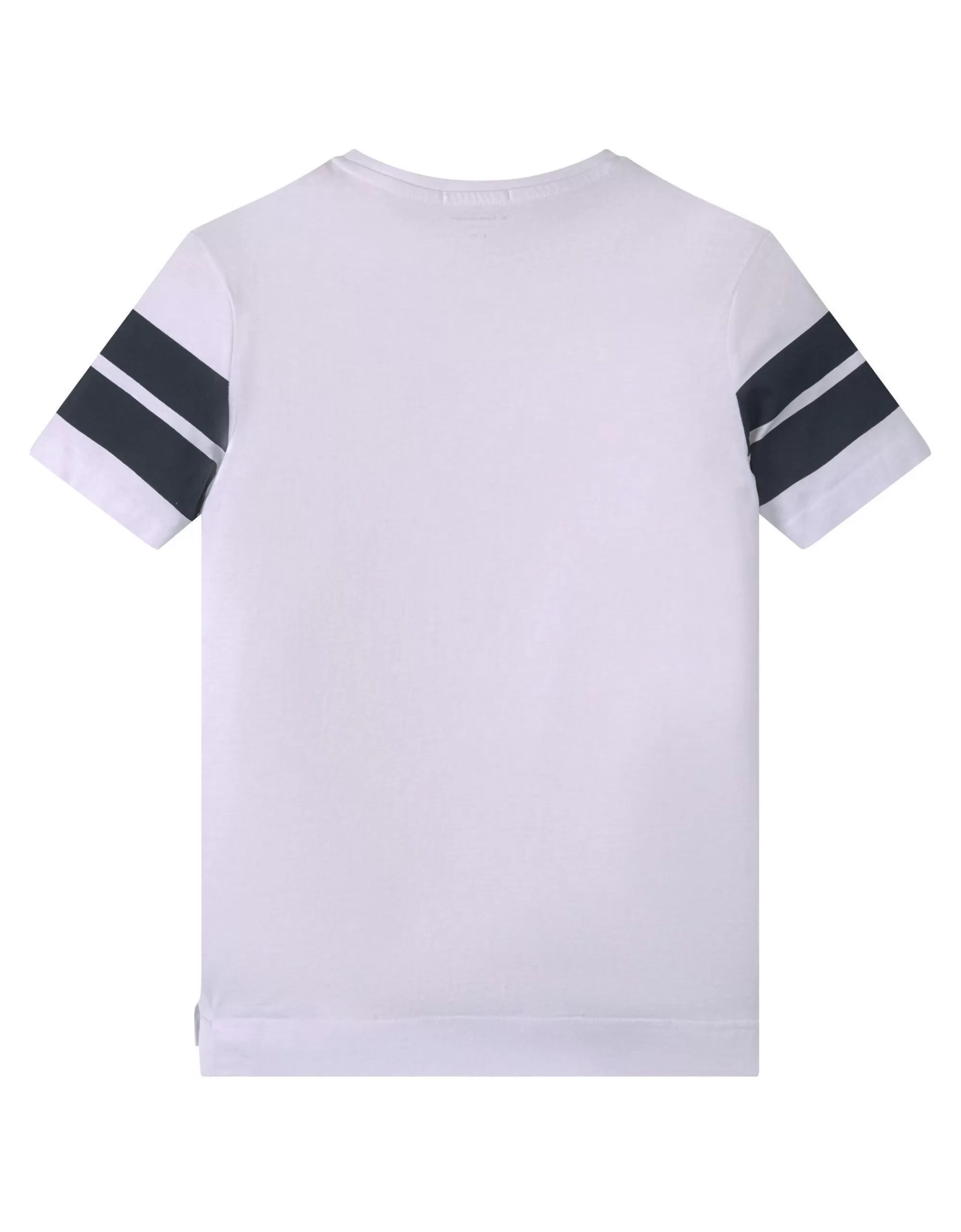 Boys T-Shirt Mit Druck Und Streifendetails-TOM TAILOR Flash Sale