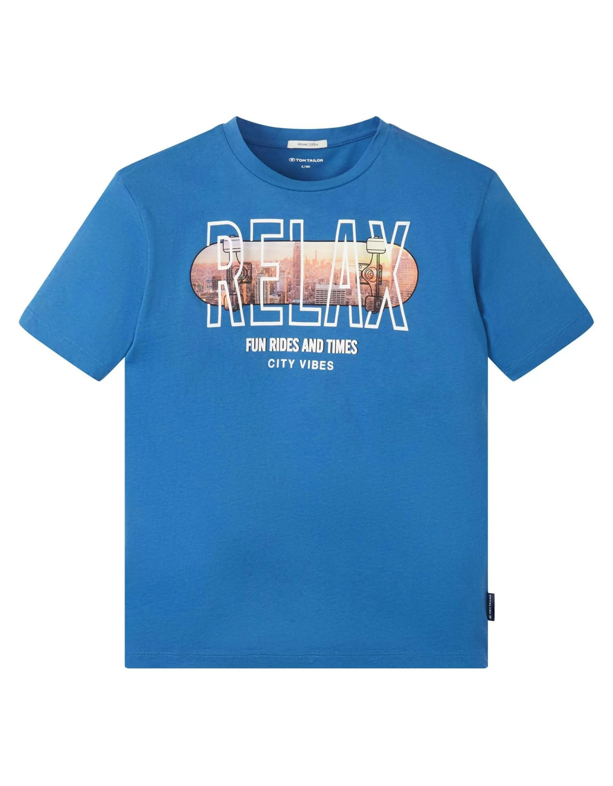 Boys T-Shirt Mit Fotodruck "Relax"-TOM TAILOR Discount