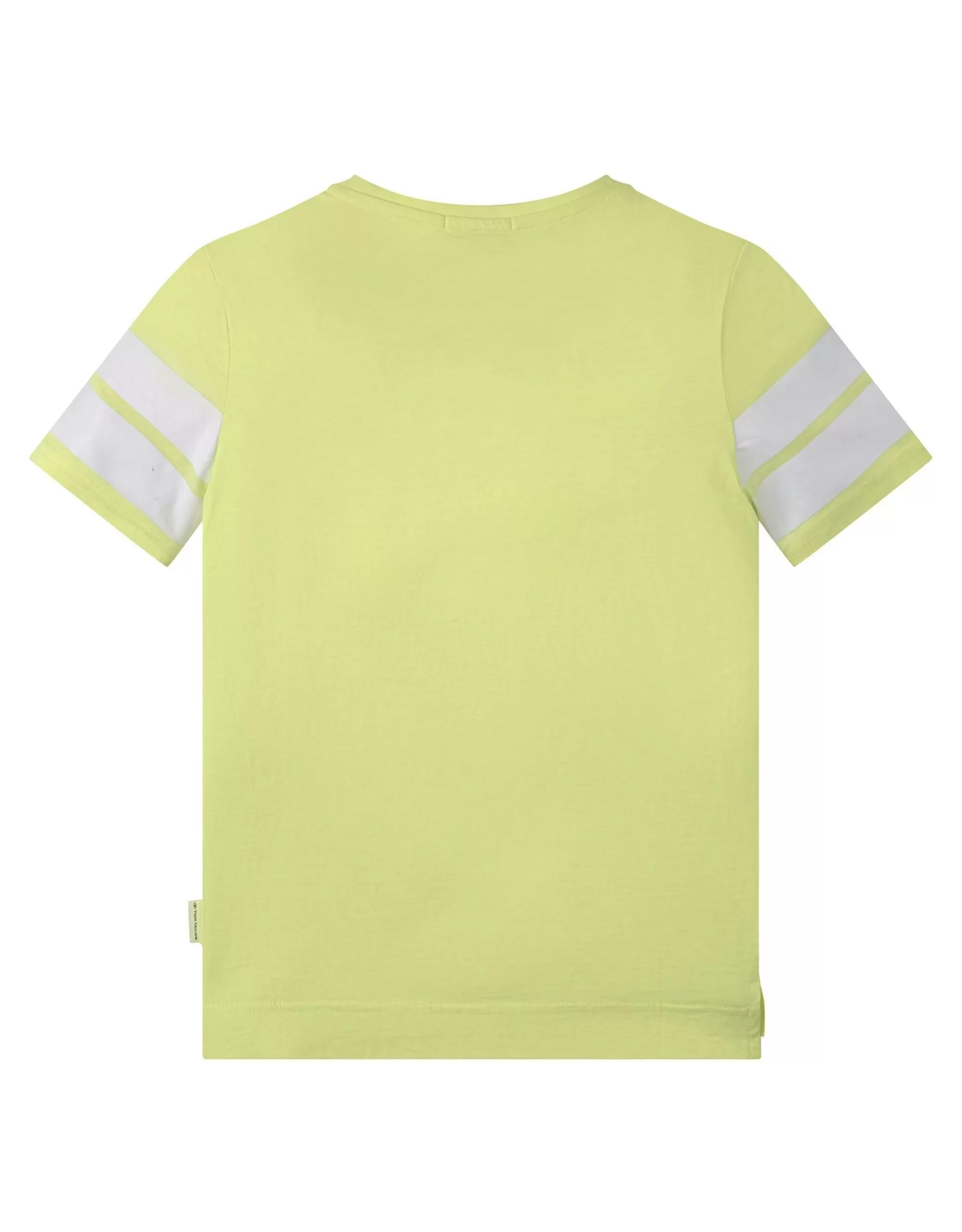 Boys T-Shirt Mit Streifendetails Und Druck-TOM TAILOR Fashion