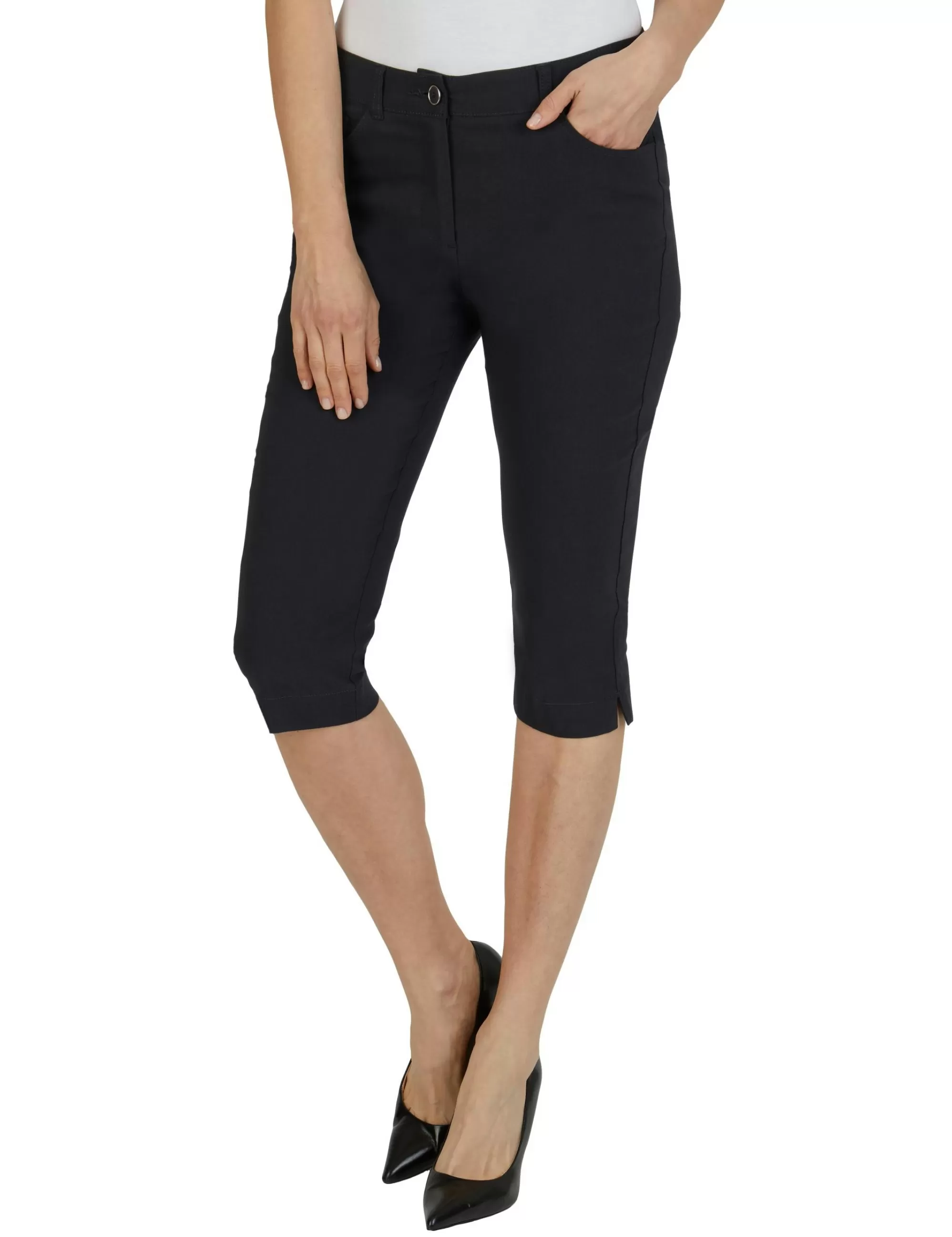 Bexleys woman Capri Hose Navy Best Sale