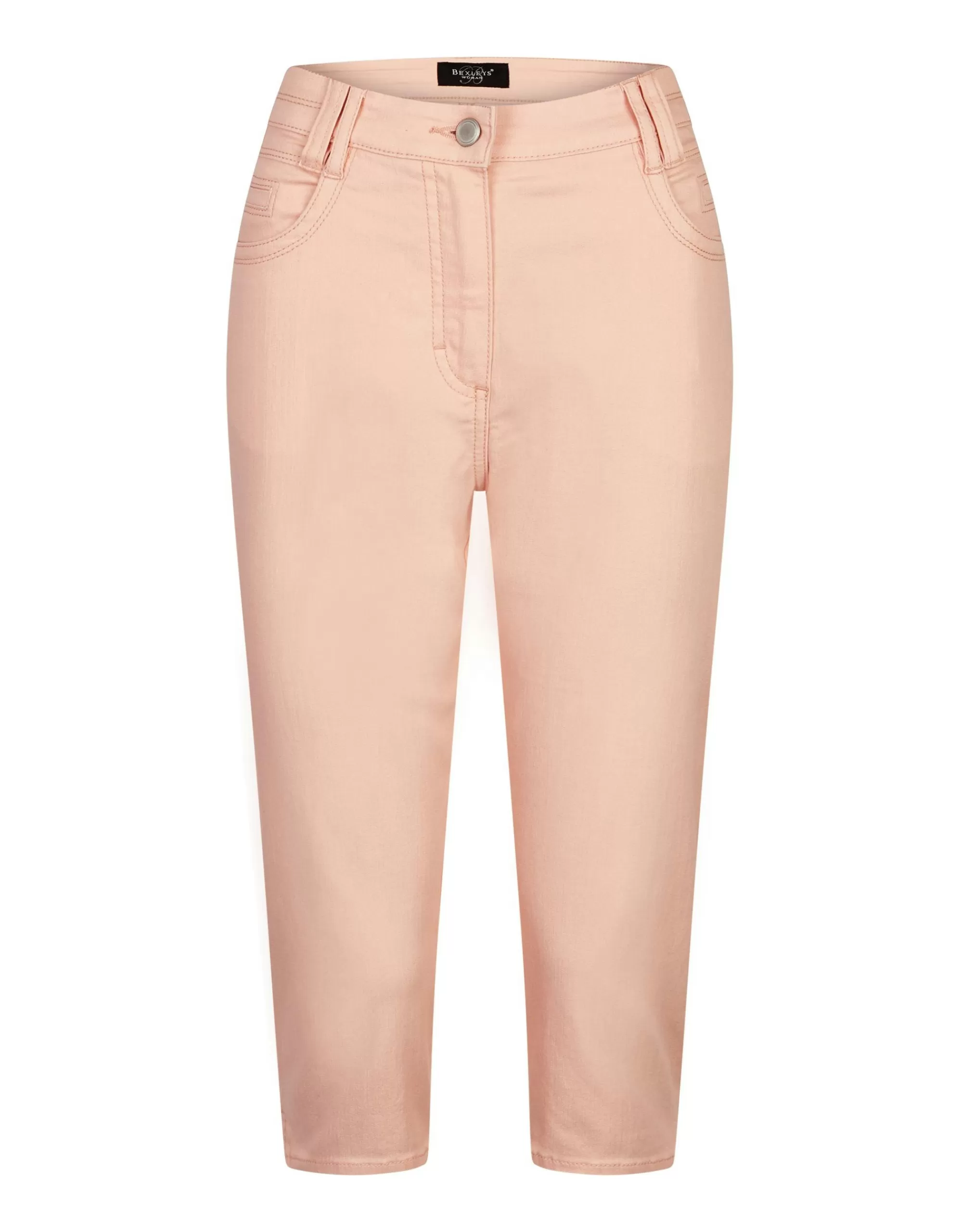 Bexleys woman Capri Jeanshose In Passform Sandra Apricot Store